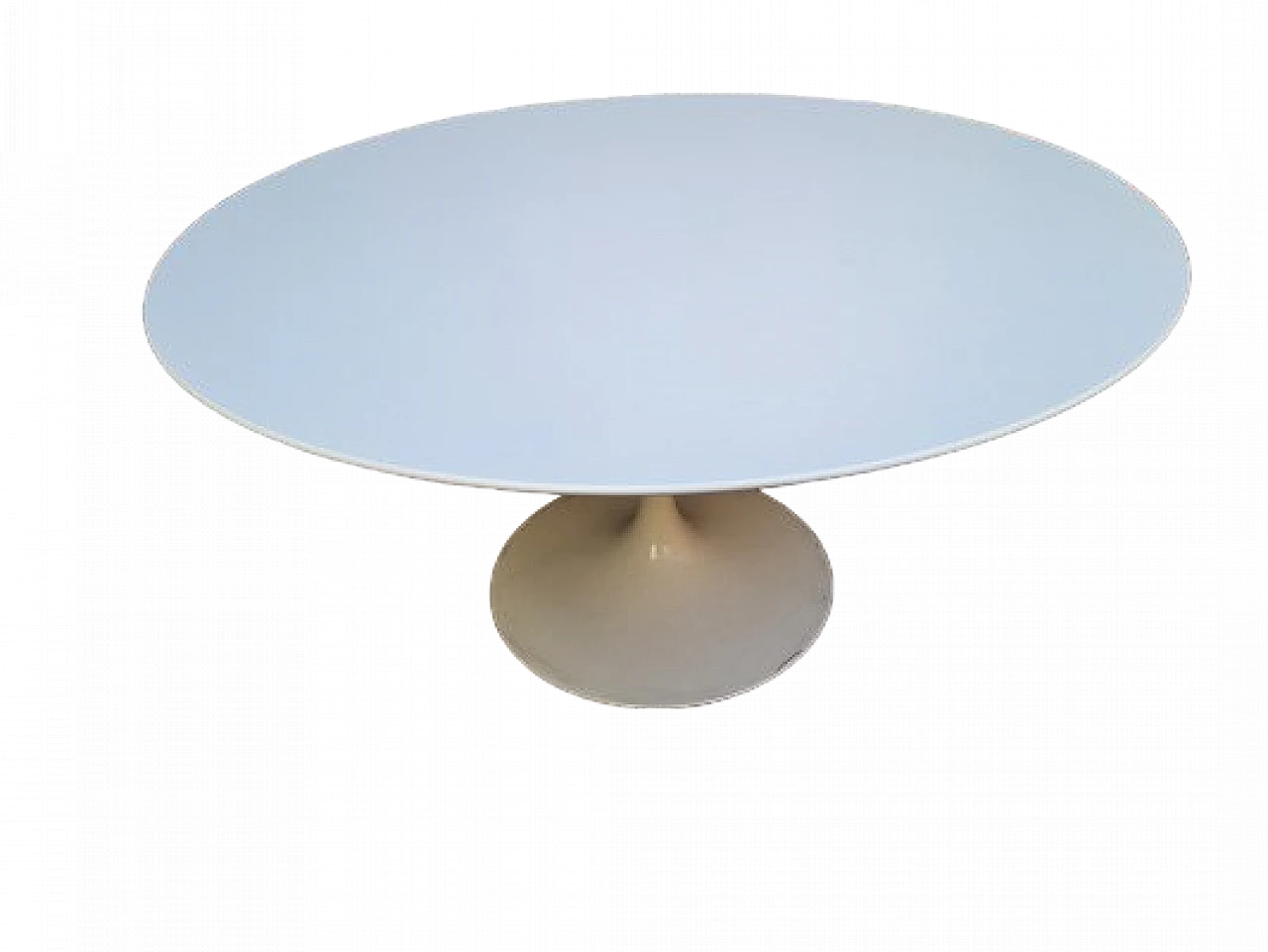 Tavolo Tulip in laminato bianco di Eero Saarinen per Knoll, anni '60 11