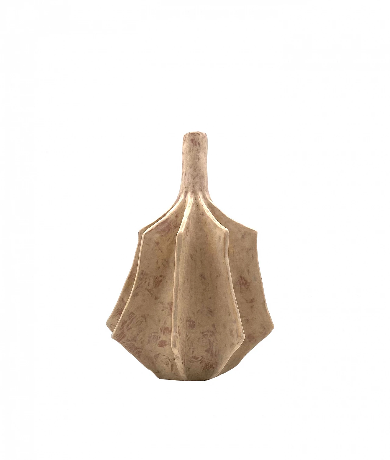 French white terracotta vase, 1970s 9