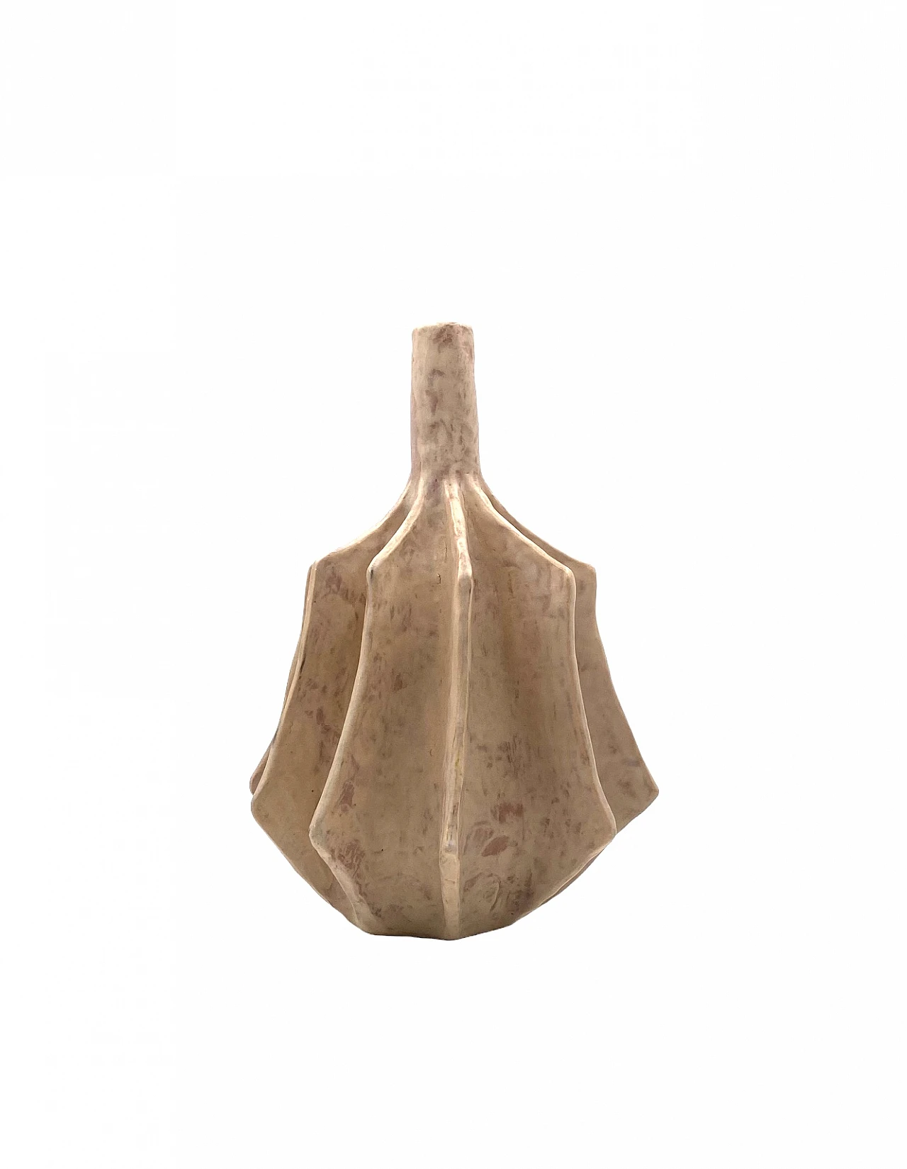 French white terracotta vase, 1970s 10