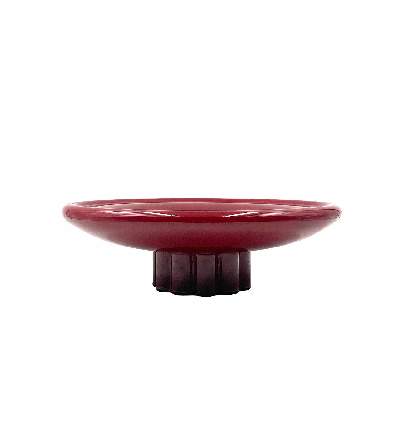 Art Deco red ceramic centerpiece by Paul Millet, 1930s 13