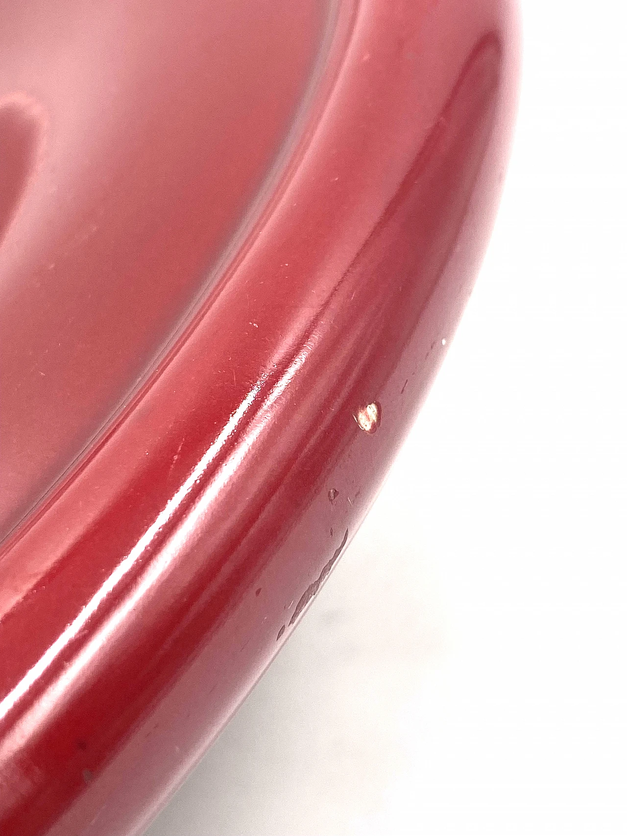 Art Deco red ceramic centerpiece by Paul Millet, 1930s 17