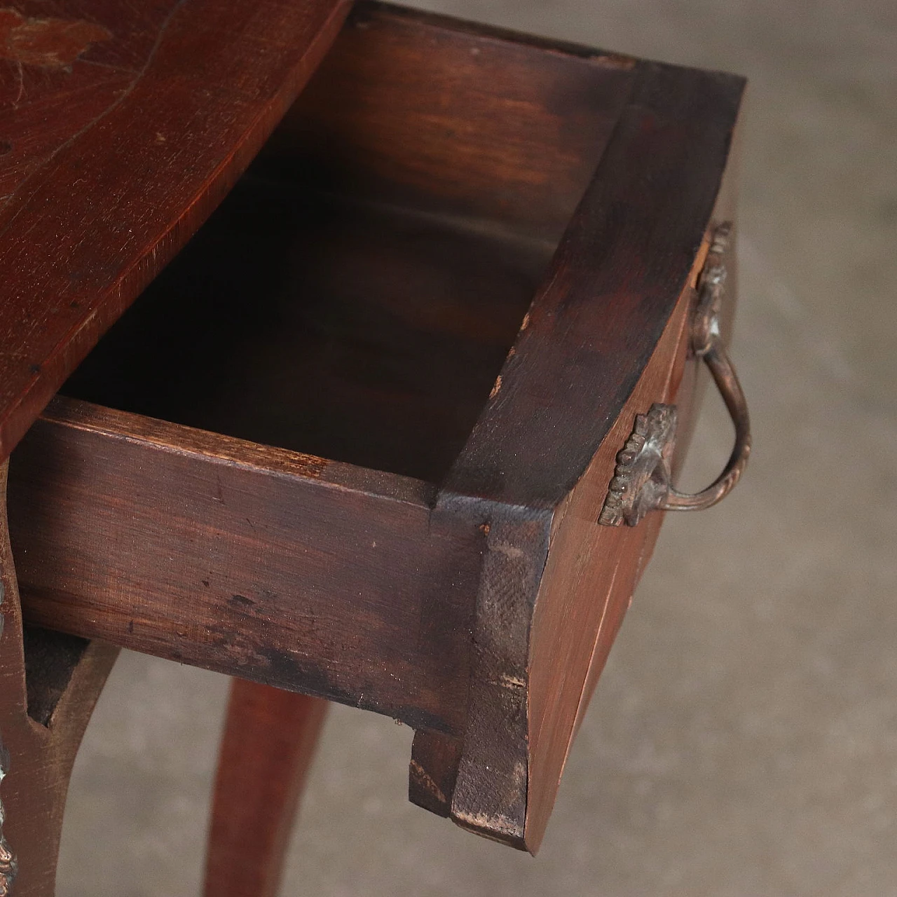 Tavolino intarsiato, inizio '900 6