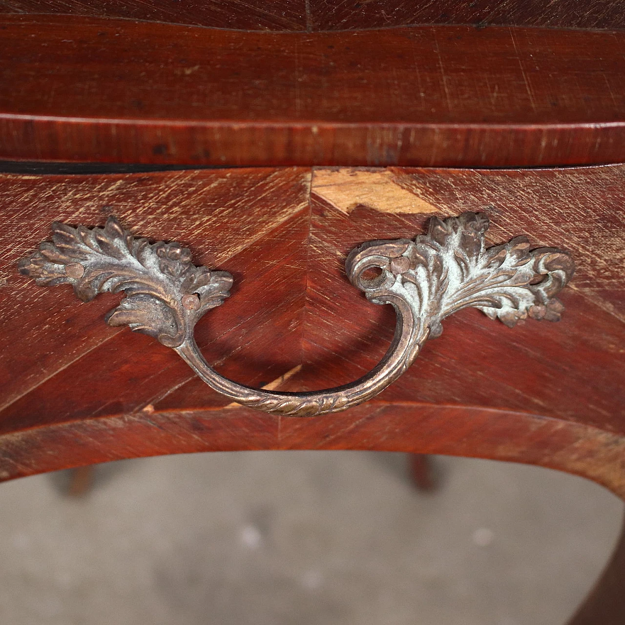 Tavolino intarsiato, inizio '900 7