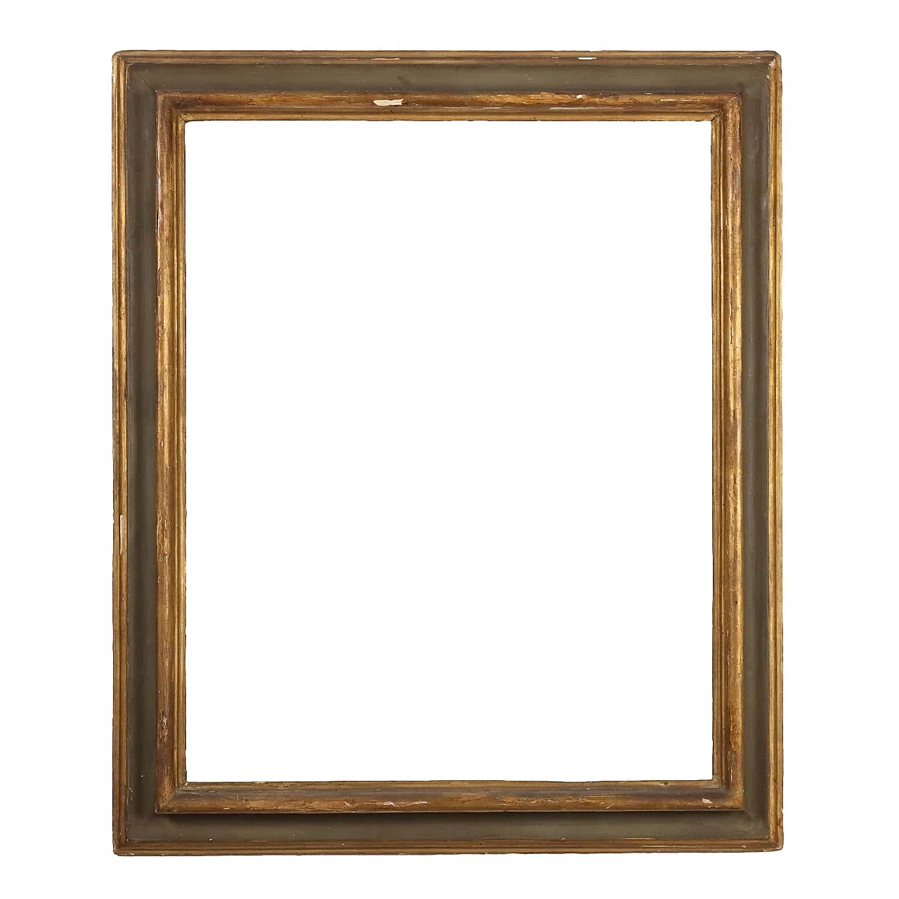 Cornice in legno laccato e dorato, '700 1