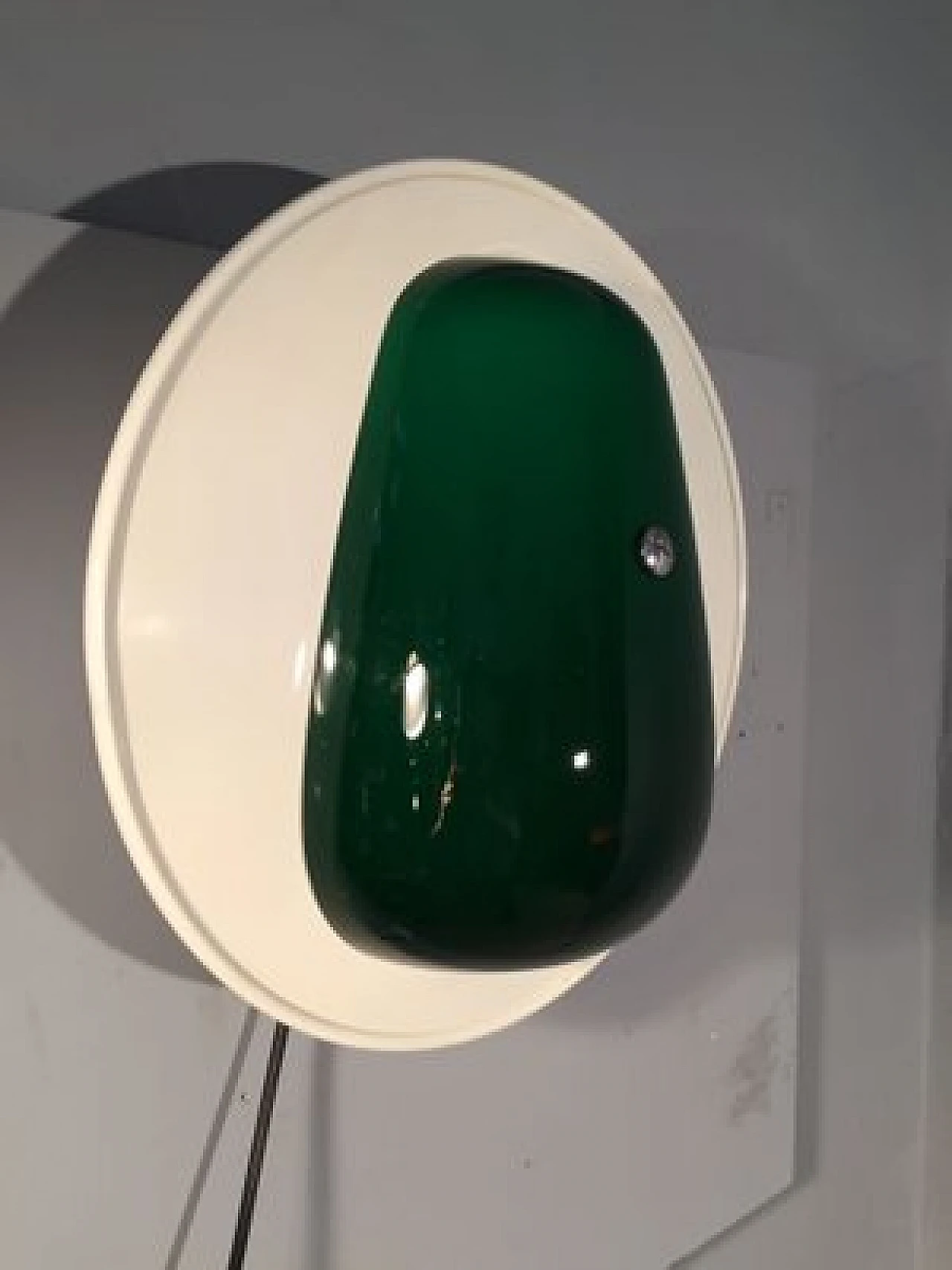 Glass wall light by A. Tihany & J. Mancini for Foscarini, 1980s 1