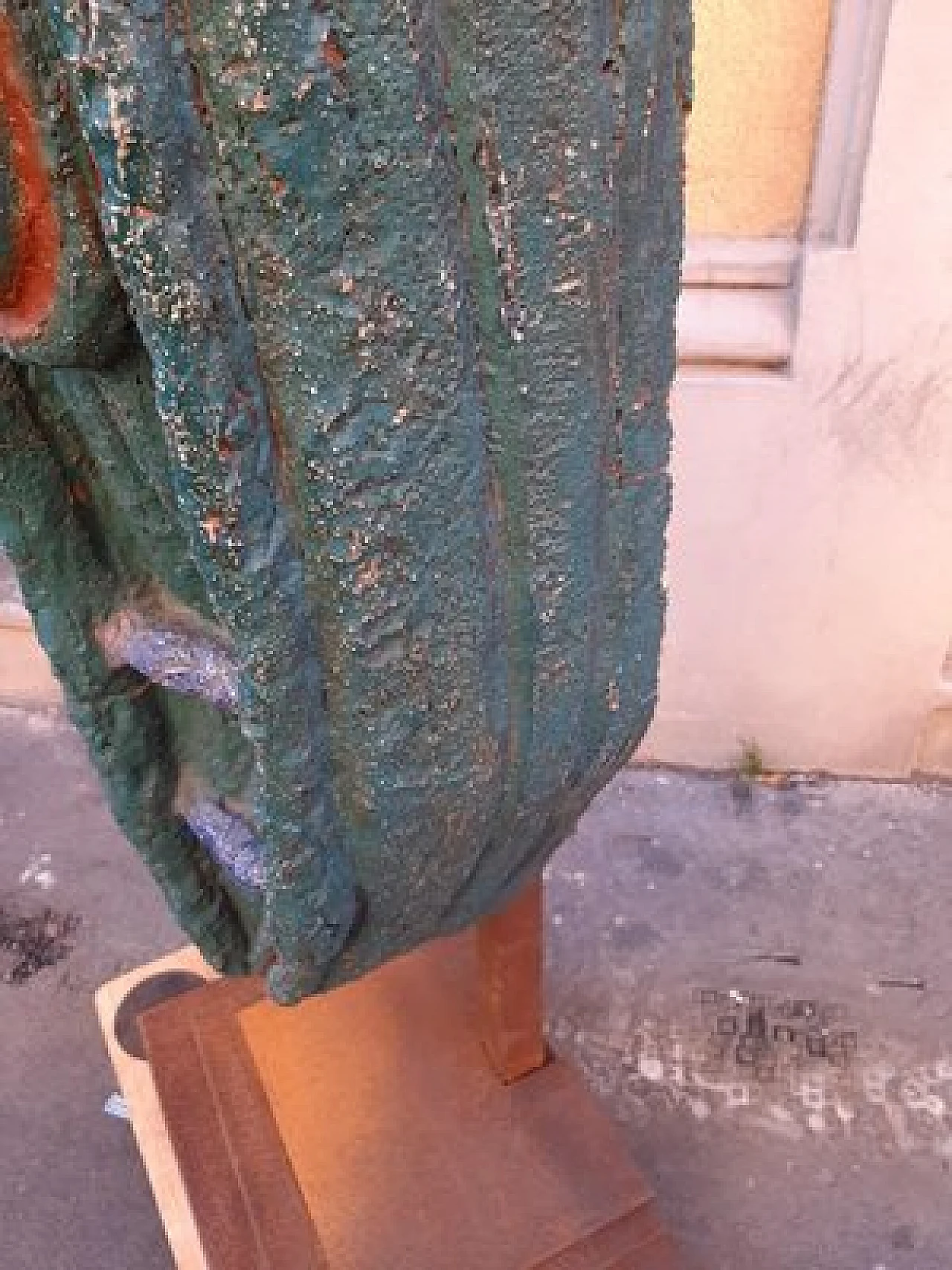 Seaweed, polychrome stoneware sculpture on iron structure, 1950s 12