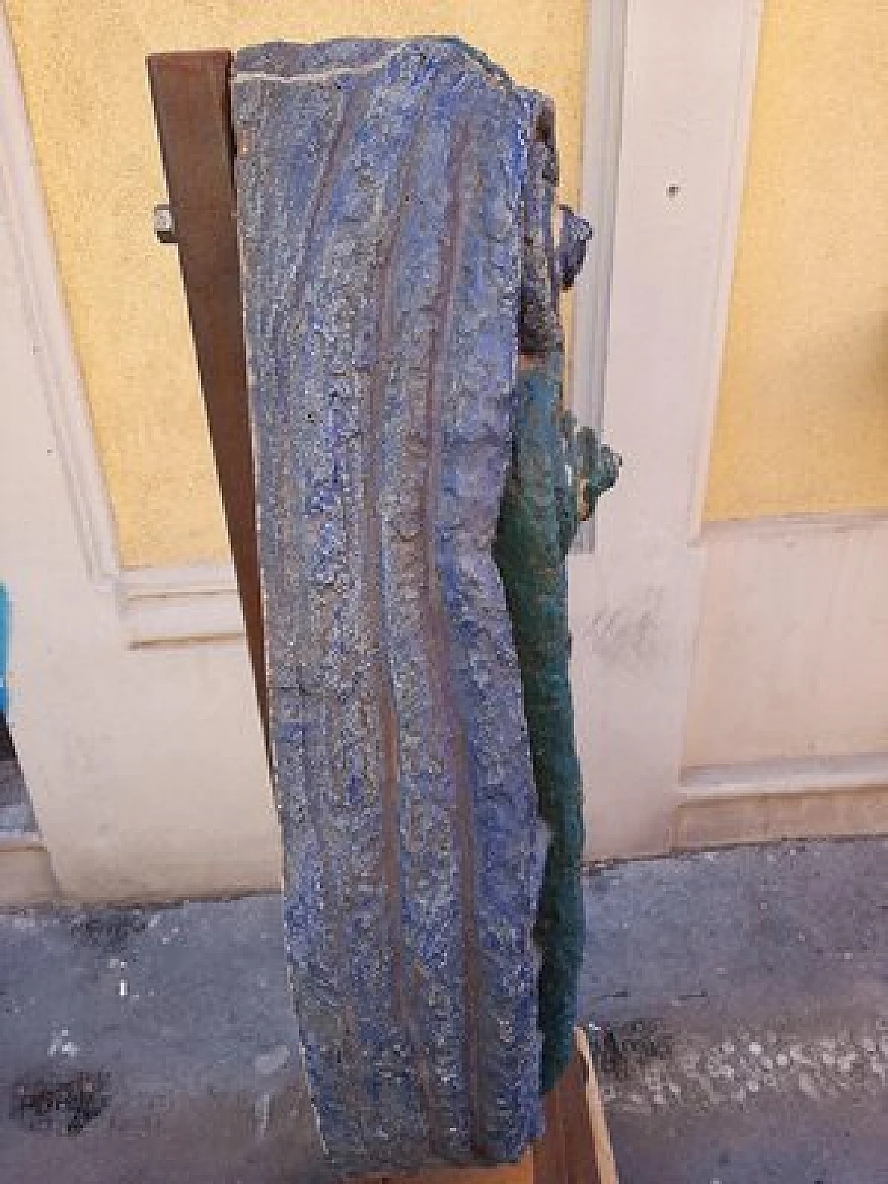 Seaweed, polychrome stoneware sculpture on iron structure, 1950s 15