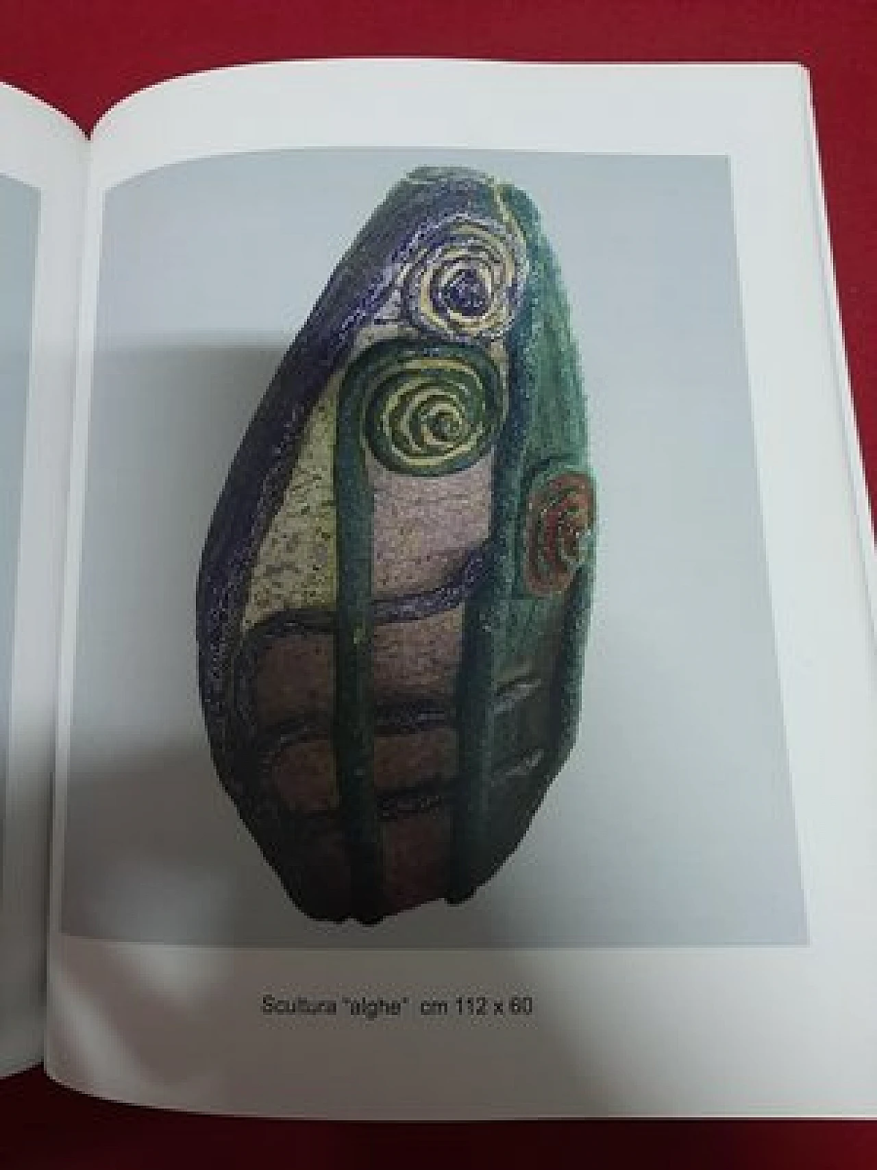 Seaweed, polychrome stoneware sculpture on iron structure, 1950s 25