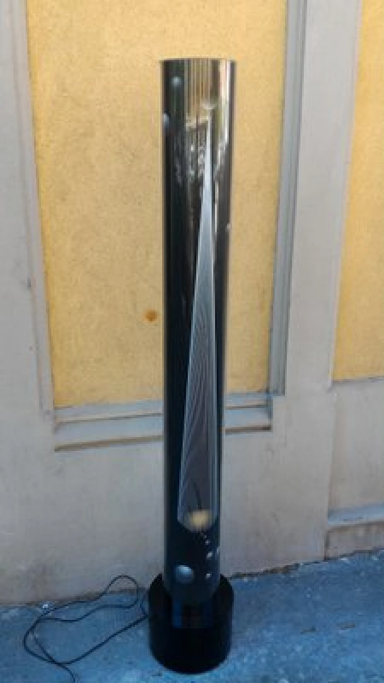 Acrylic glass led floor lamp, 2000s 3