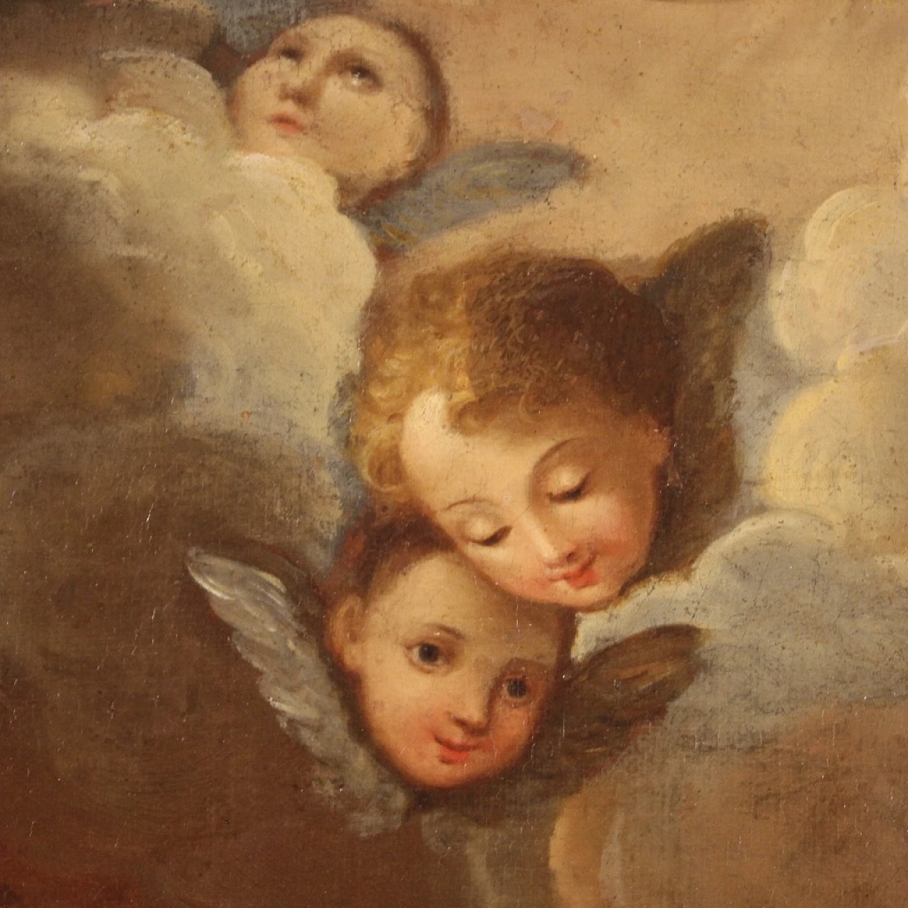Saint Agnes of Montepulciano, oil painting on canvas, 18th century 15