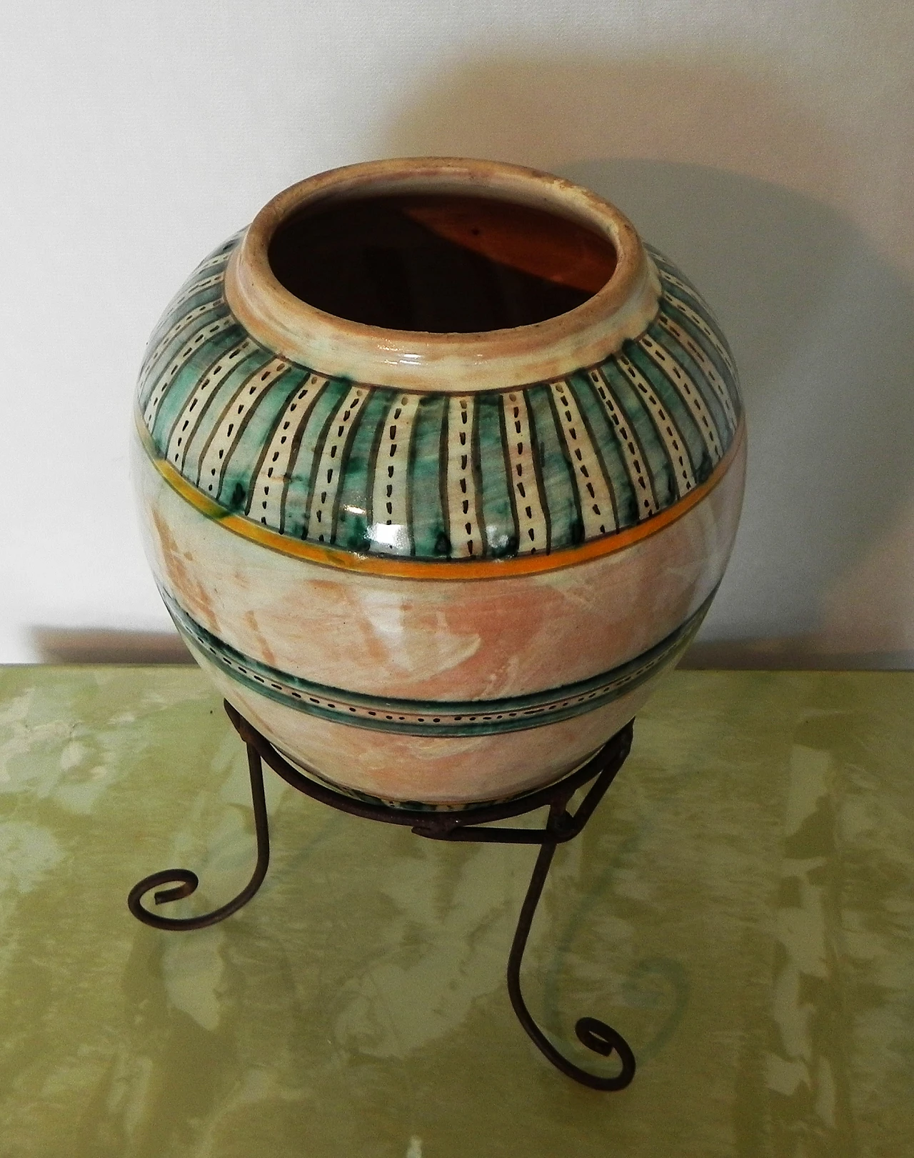 Ceramic amphora vase, 1970s 3
