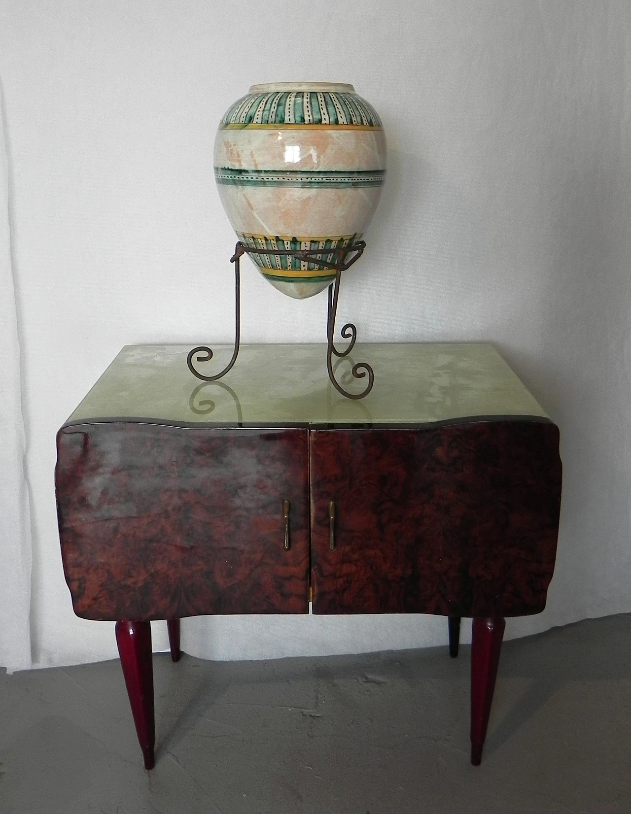 Ceramic amphora vase, 1970s 8