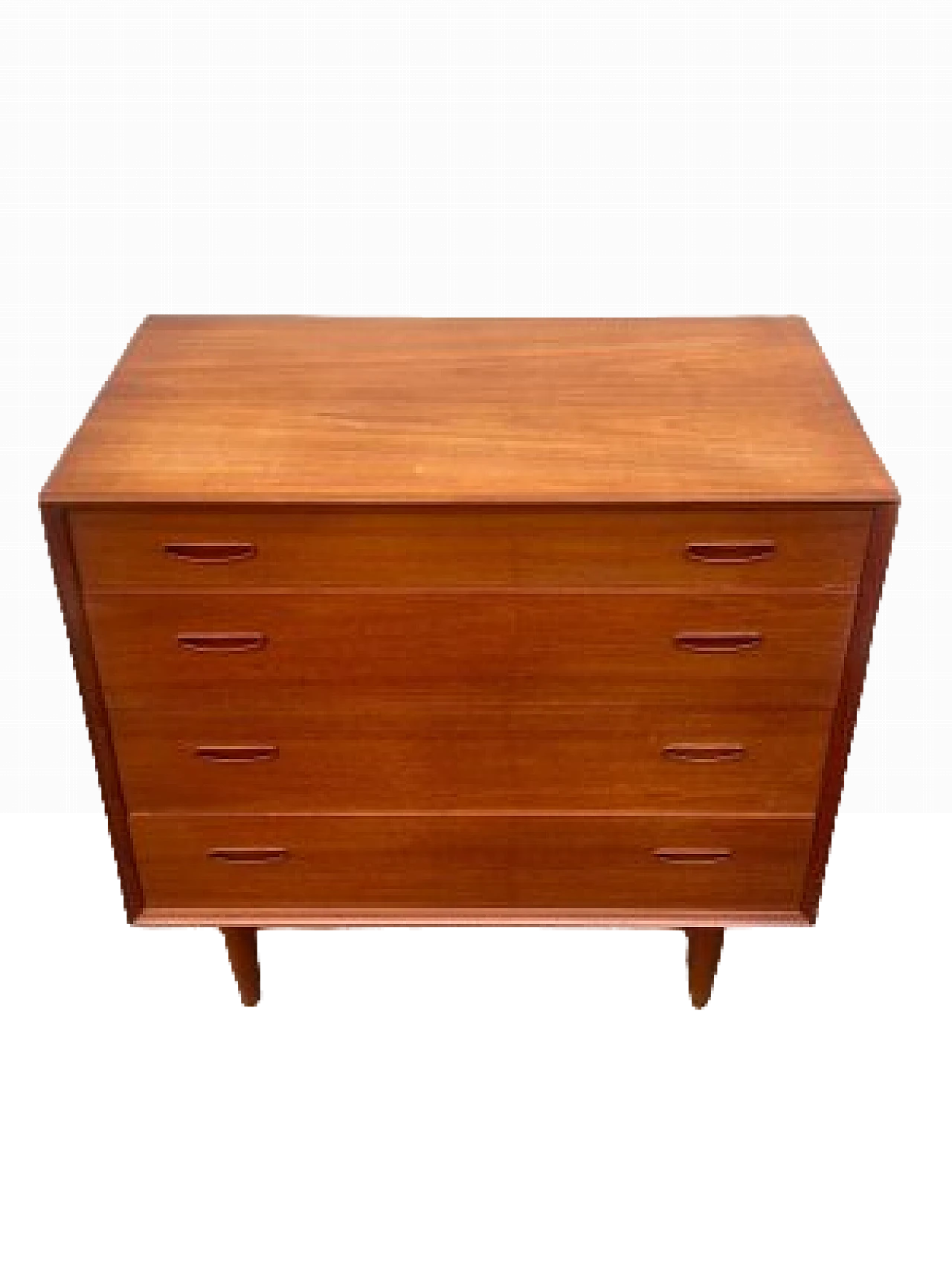 Dresser in teak with 4 drawers by Arne Vodder for Vamø, 1960s 11