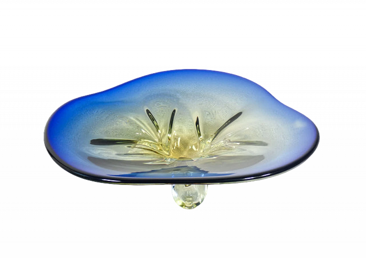 Centrotavola in vetro soffiato policromo di Murano, anni '60 6