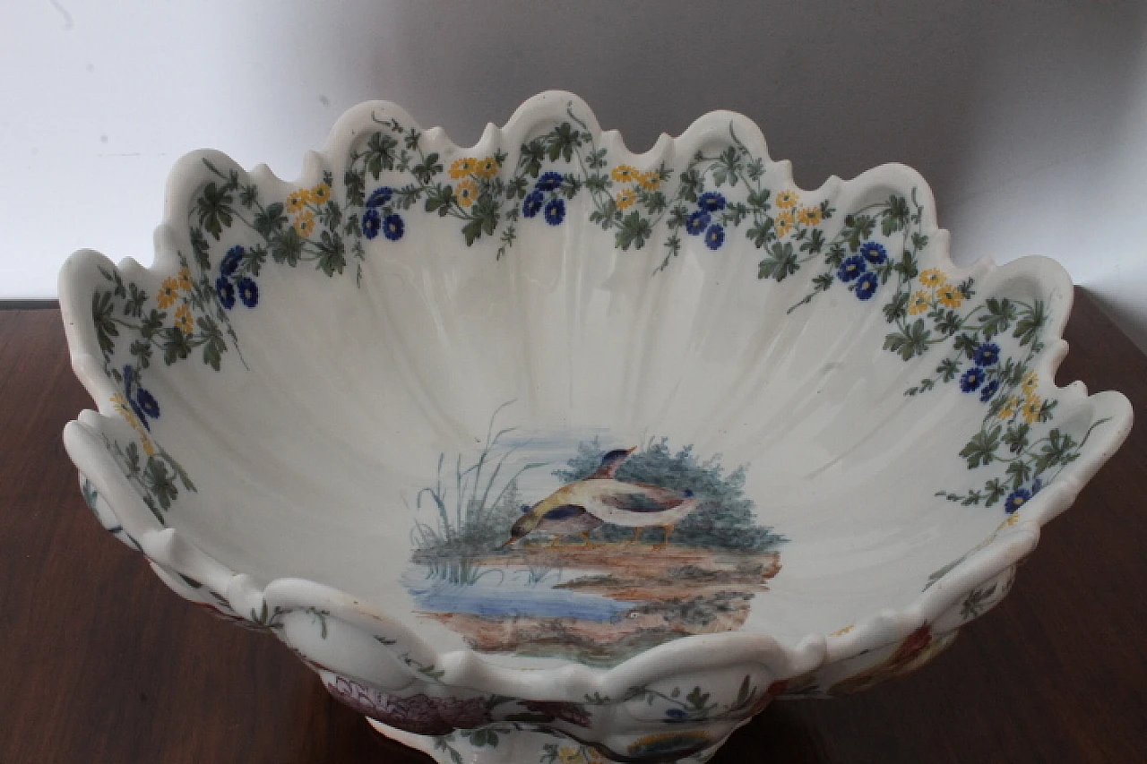 Centrotavola in ceramica Nove Bassano di Antonibon, '800 3