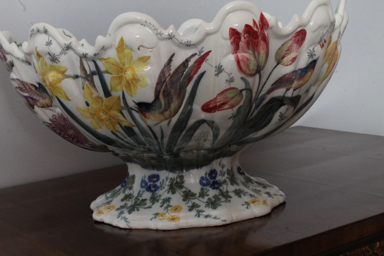 Centrotavola in ceramica Nove Bassano di Antonibon, '800 4