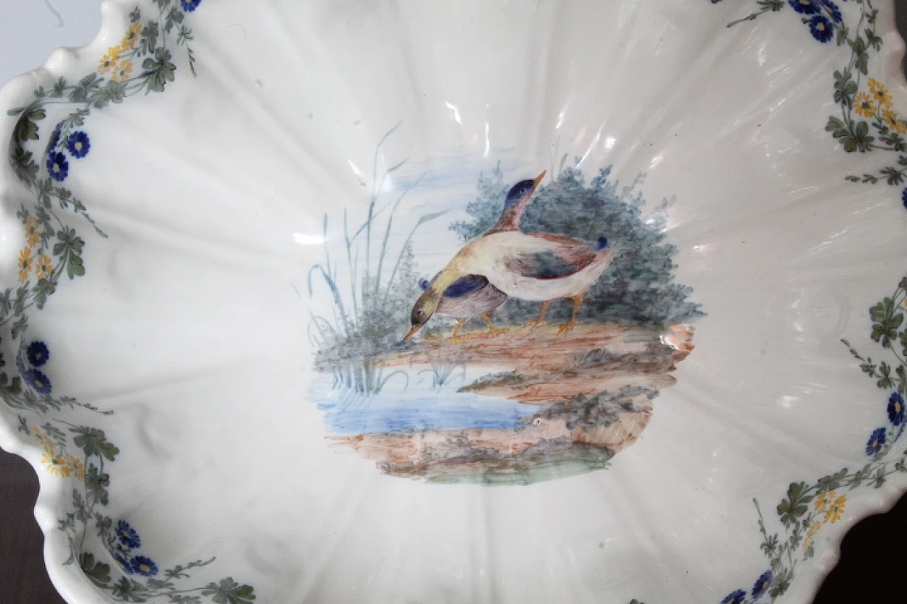 Centrotavola in ceramica Nove Bassano di Antonibon, '800 5