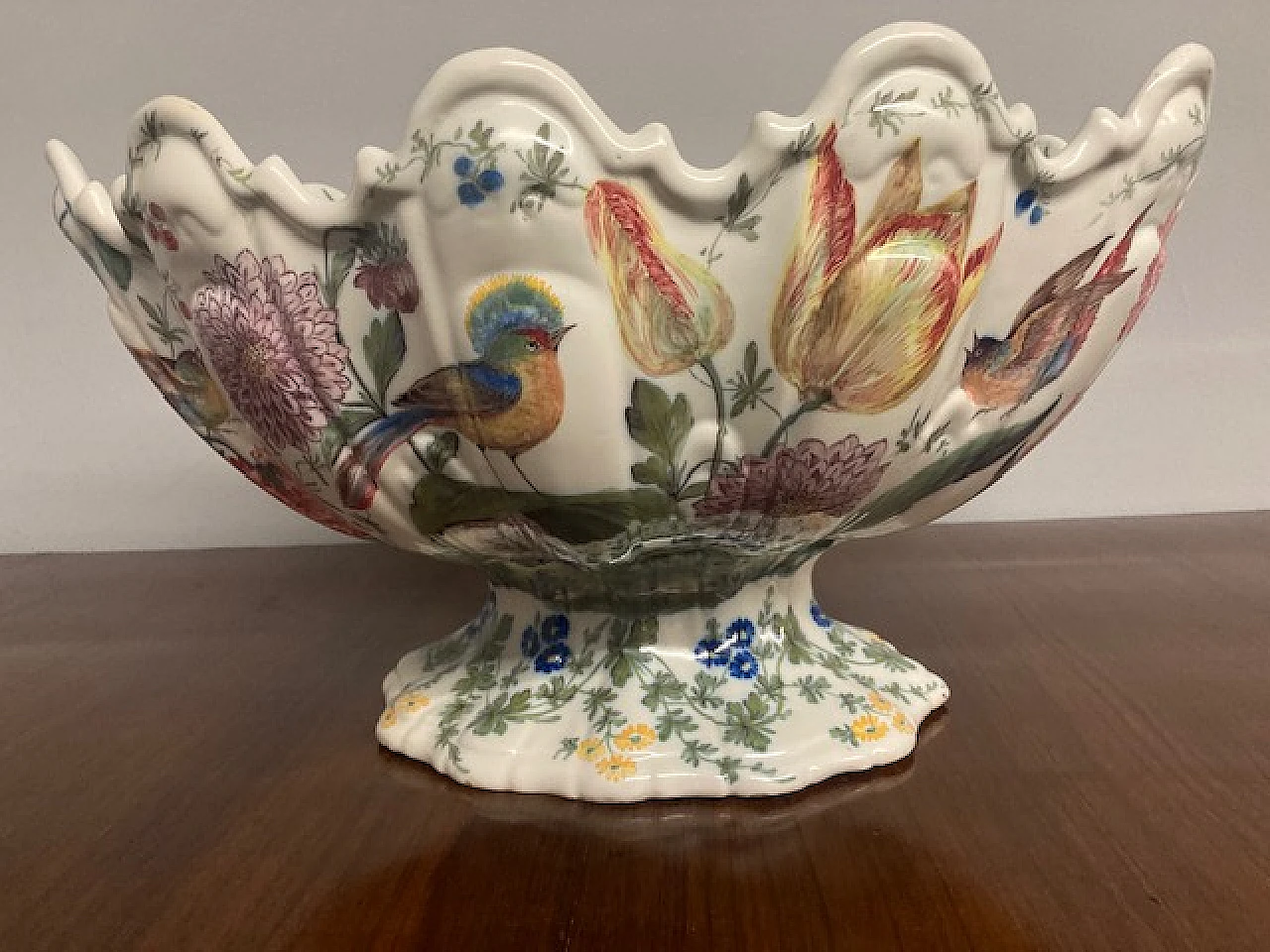 Centrotavola in ceramica Nove Bassano di Antonibon, '800 7