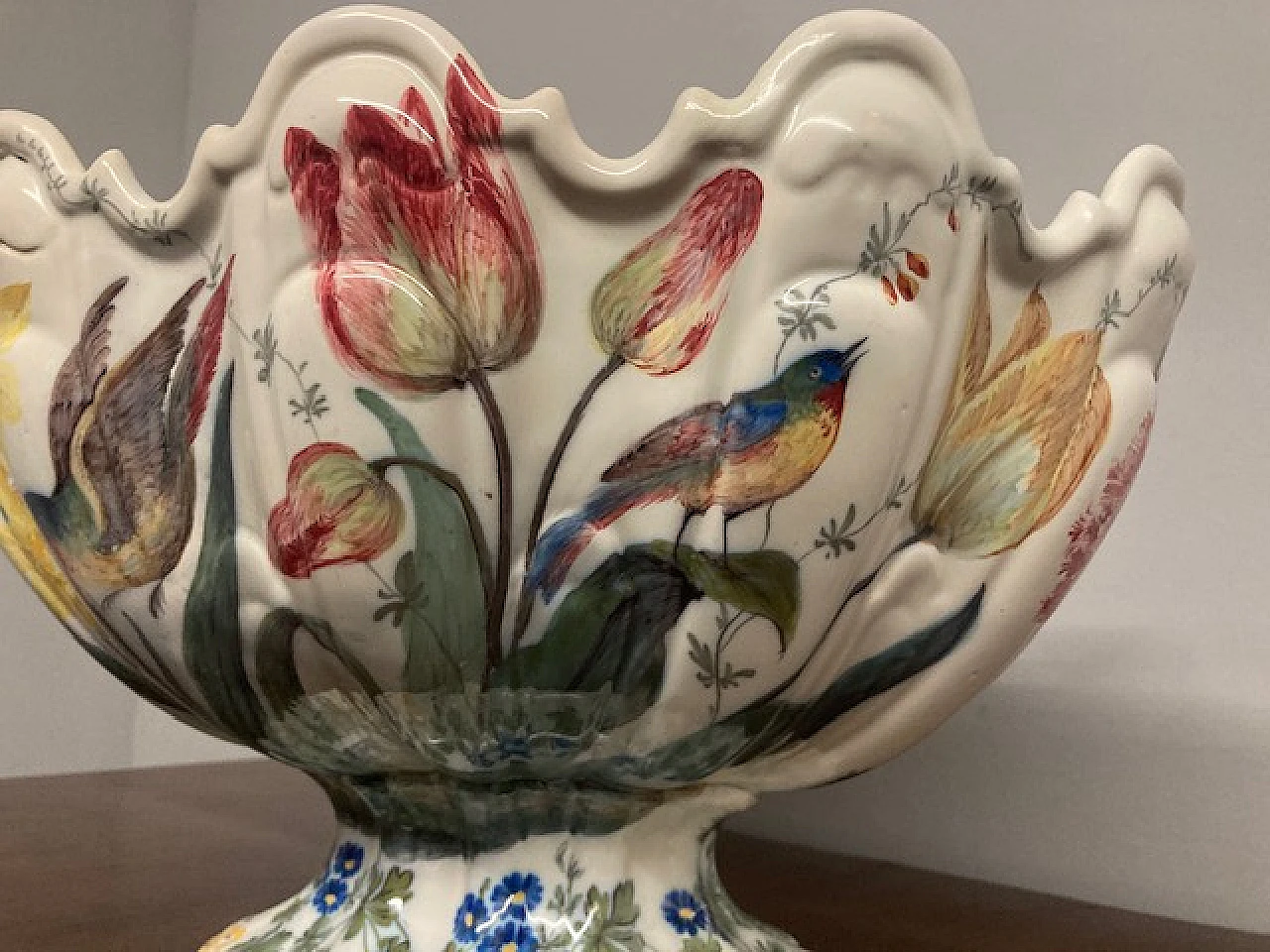 Centrotavola in ceramica Nove Bassano di Antonibon, '800 11
