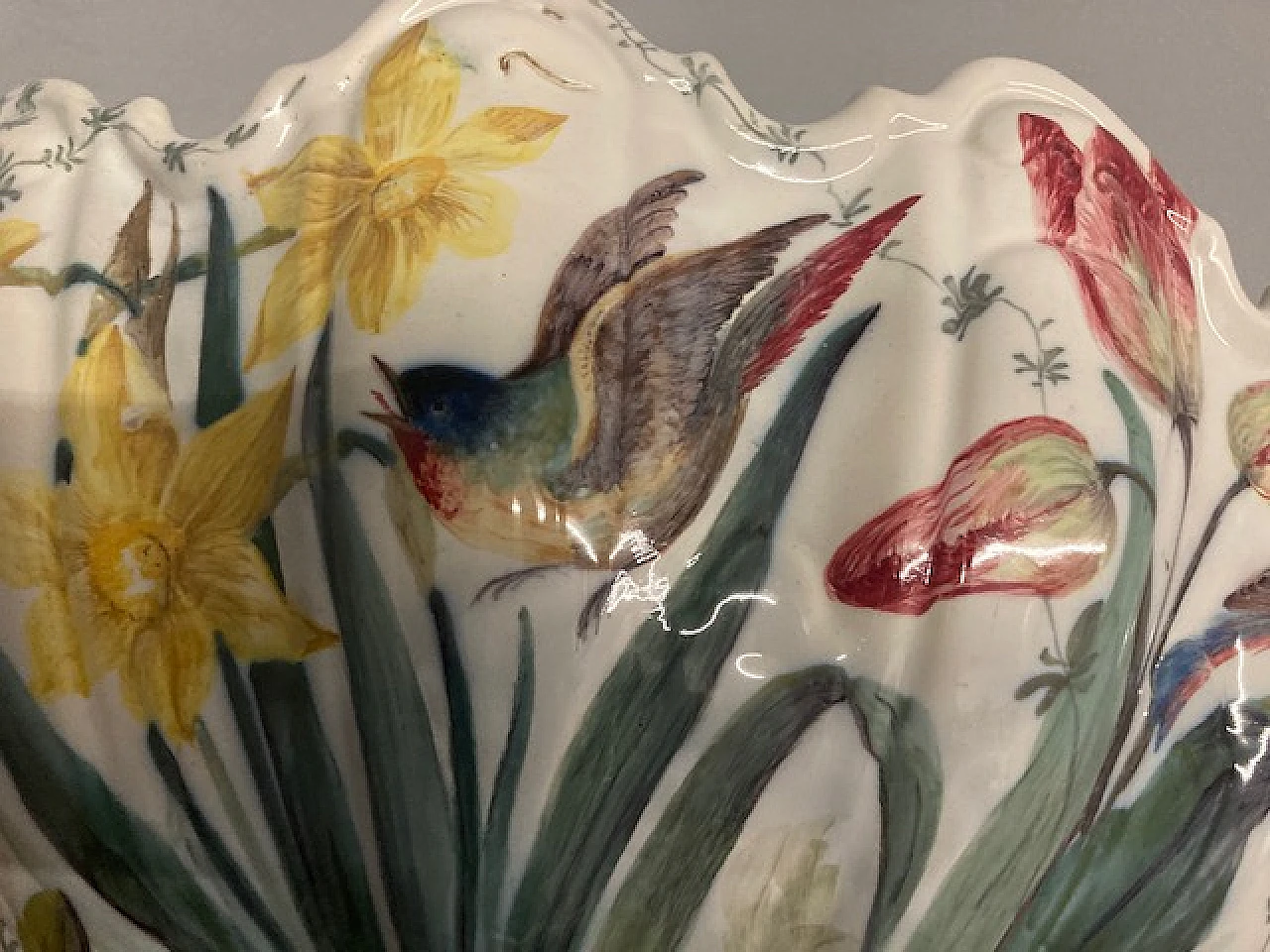 Centrotavola in ceramica Nove Bassano di Antonibon, '800 12