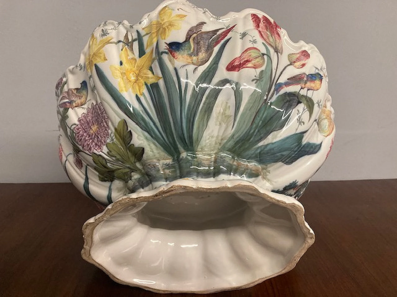 Centrotavola in ceramica Nove Bassano di Antonibon, '800 13