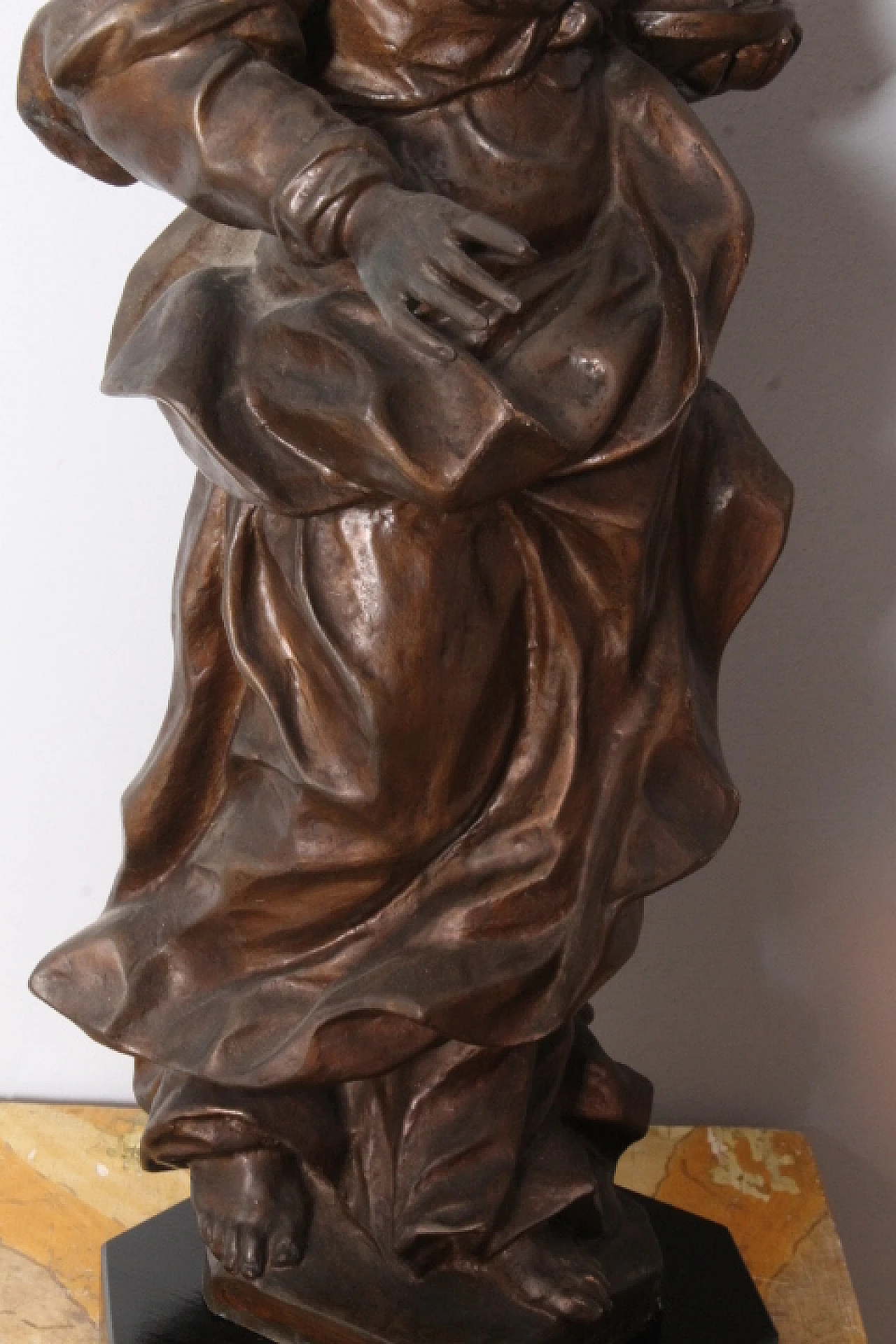 Bronze sculpture depicting Saint Barbara, 19th century 6