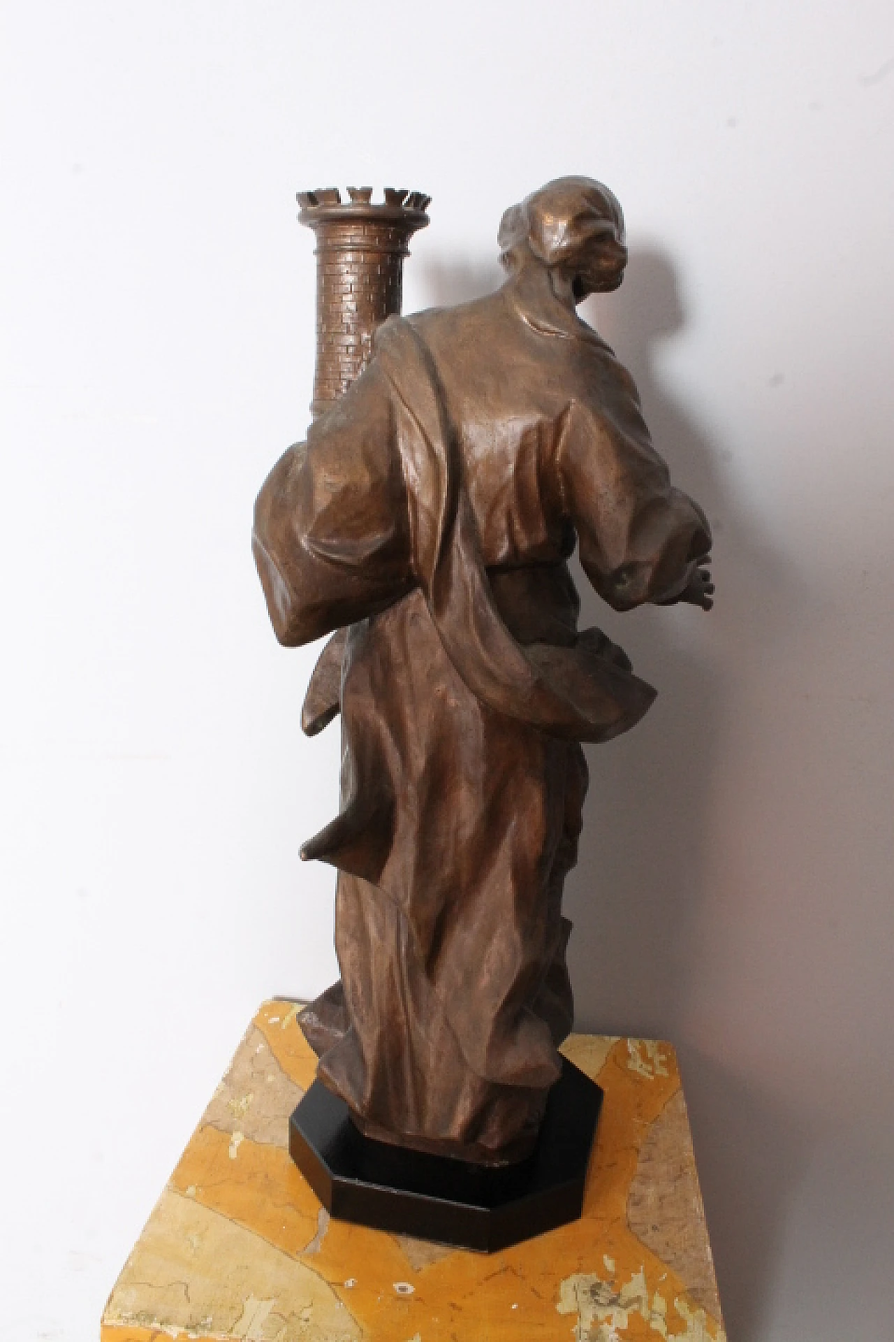 Bronze sculpture depicting Saint Barbara, 19th century 10