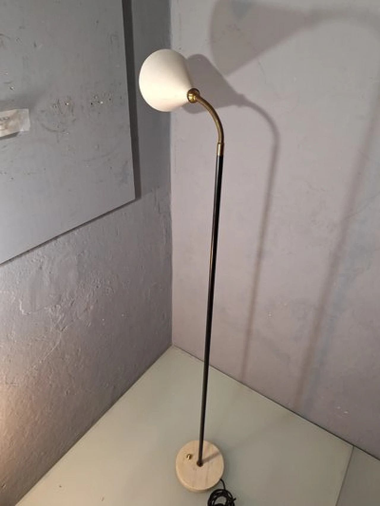 Pair of adjustable floor lamps by Stilux, 1960s 20