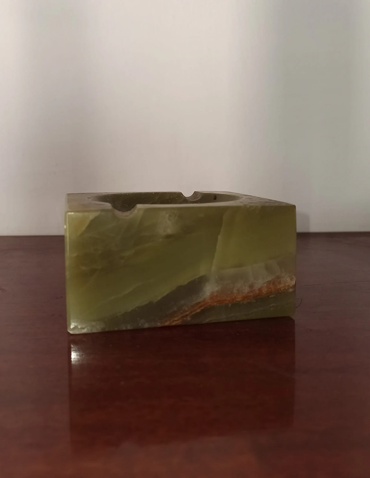 Accendino e posacenere in onice, anni '40 2