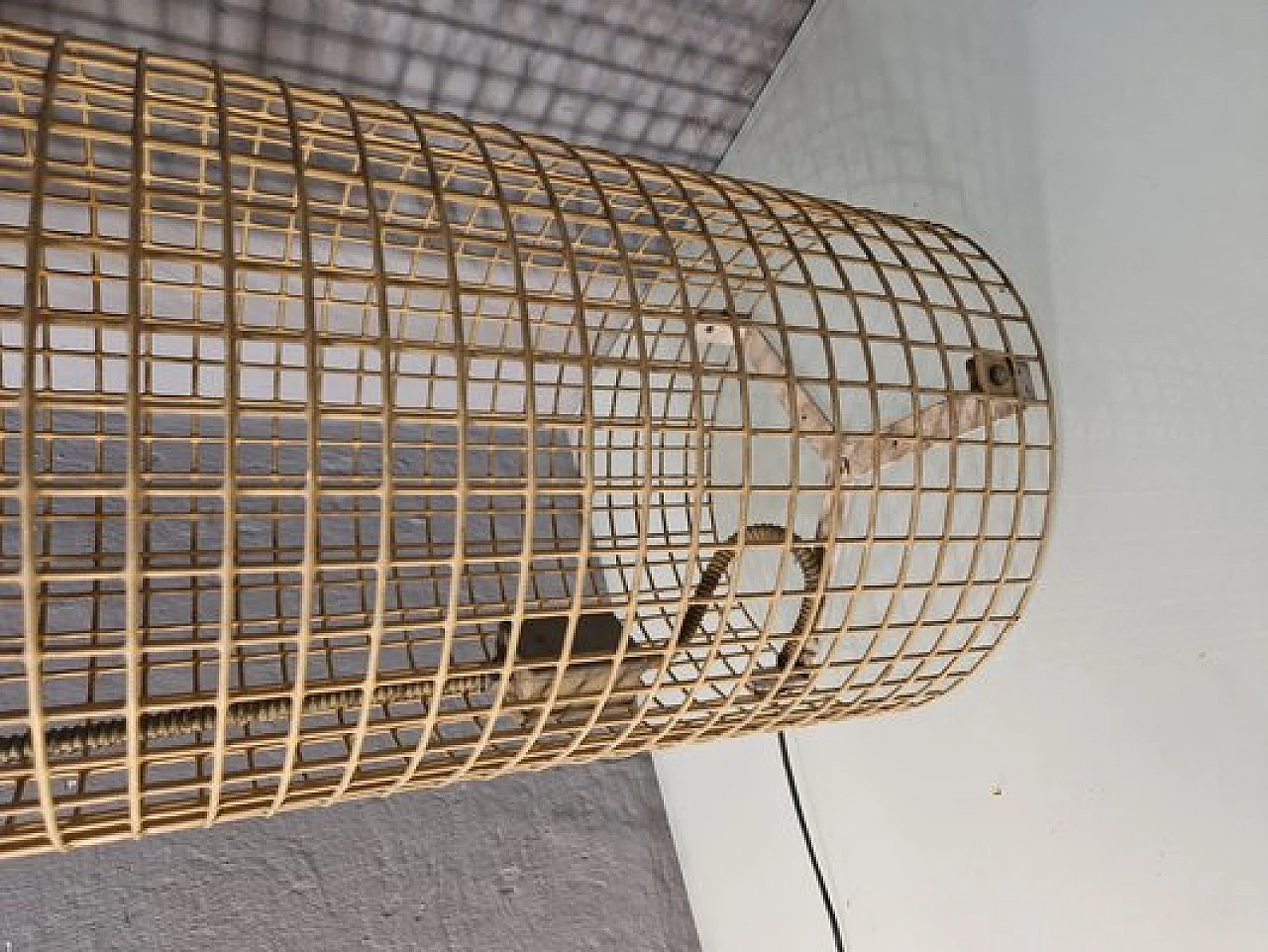 Floor lamp 1102 in gilded iron by Gino Sarfatti for Arteluce, 1950s 11