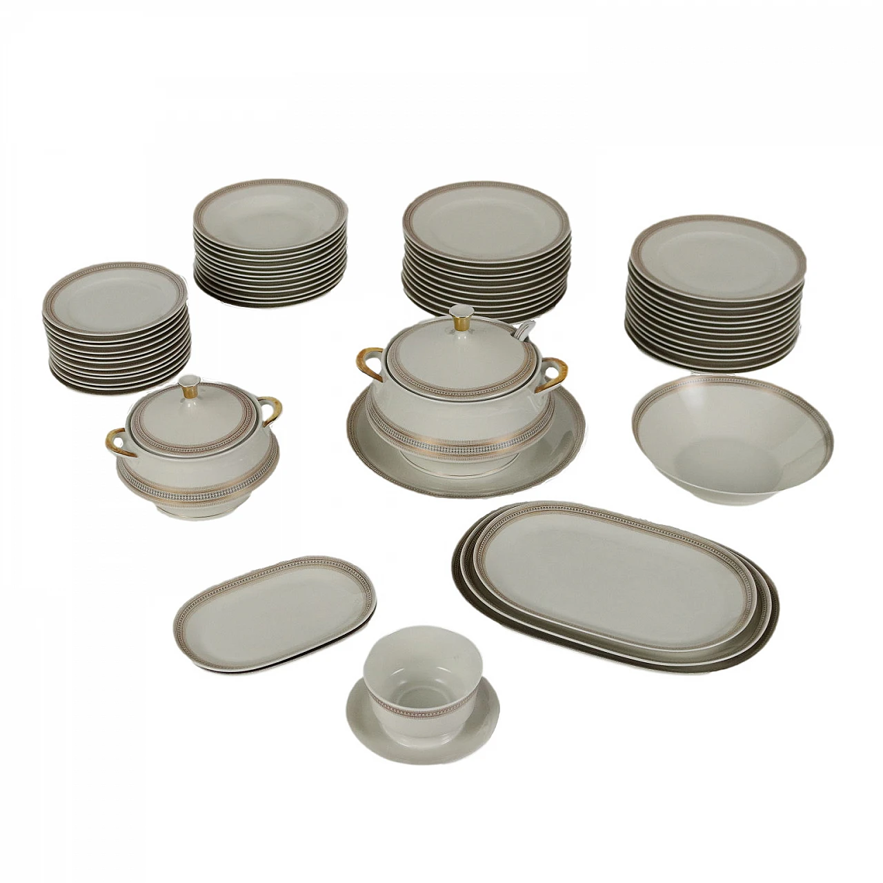 Servizio da tavola in porcellana di Bavaria Johann Seltmann, anni '50 1