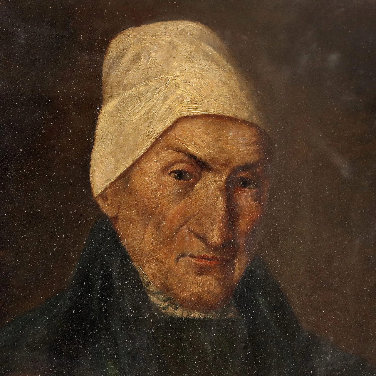 Ritratto di canonico, olio su tela, XIX secolo 3