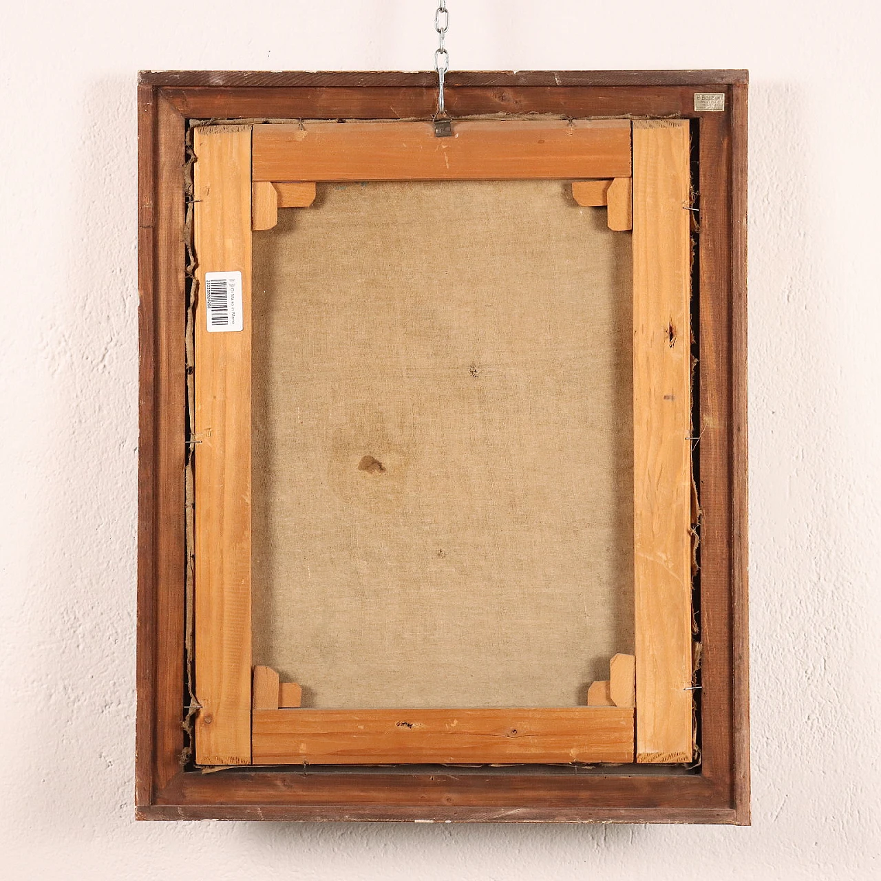 Ritratto di canonico, olio su tela, XIX secolo 8