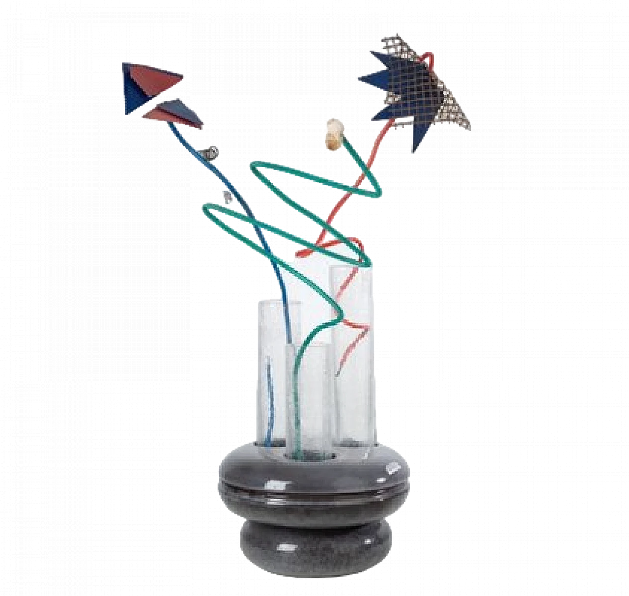 Table Lamp sculpture by Federico Simone for C. Casarte, 1980s 13