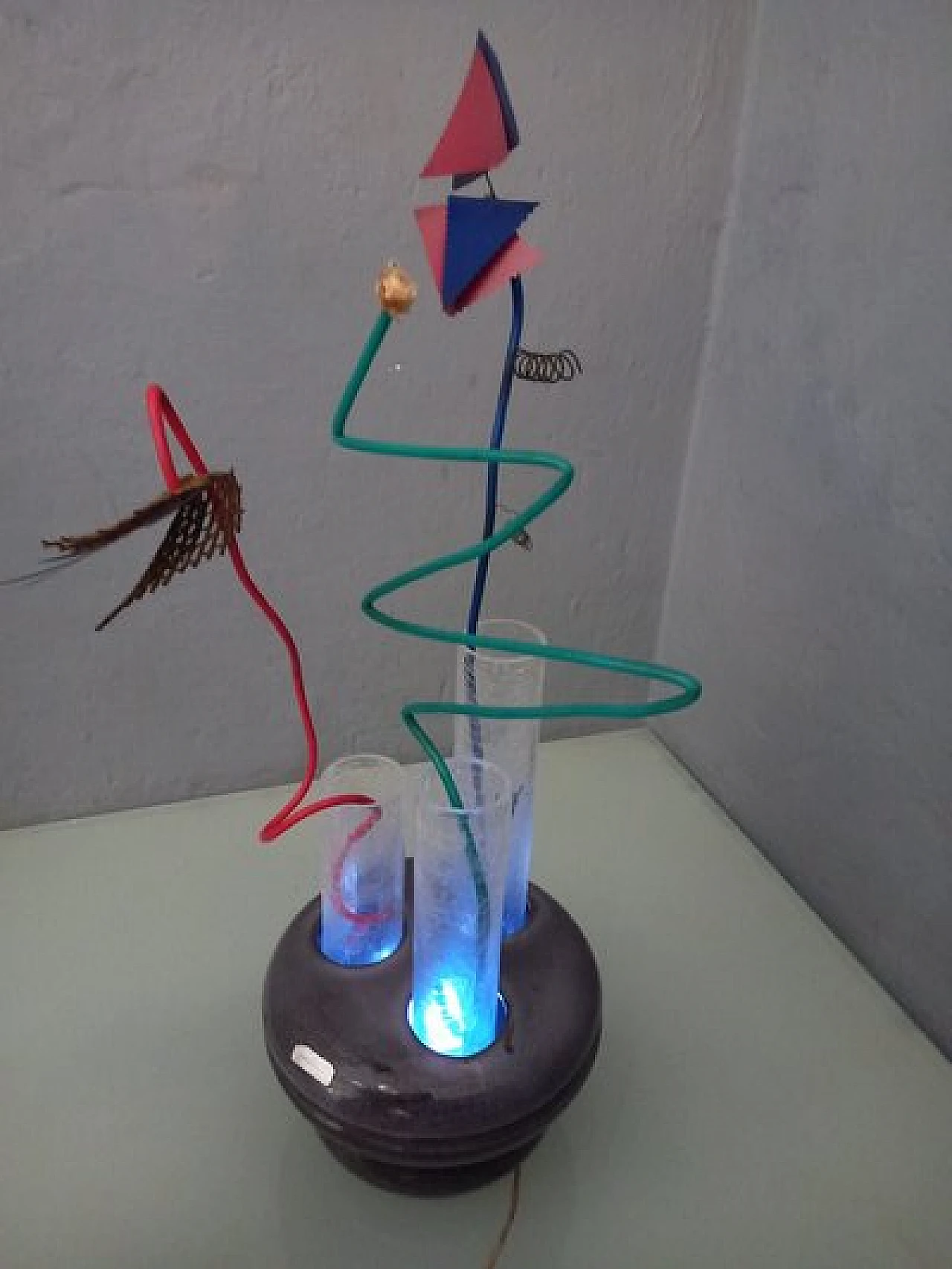 Table Lamp sculpture by Federico Simone for C. Casarte, 1980s 3