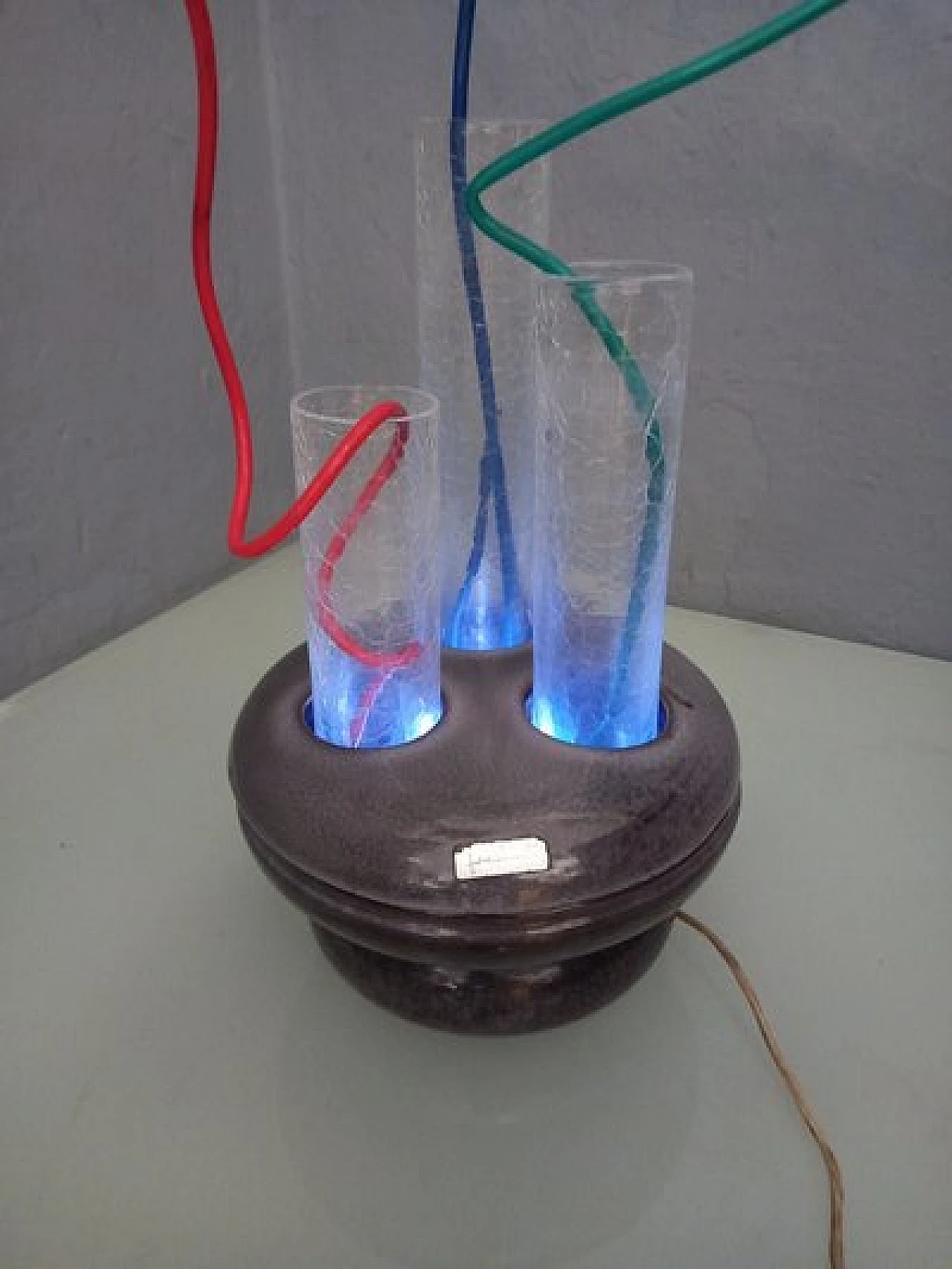 Table Lamp sculpture by Federico Simone for C. Casarte, 1980s 10