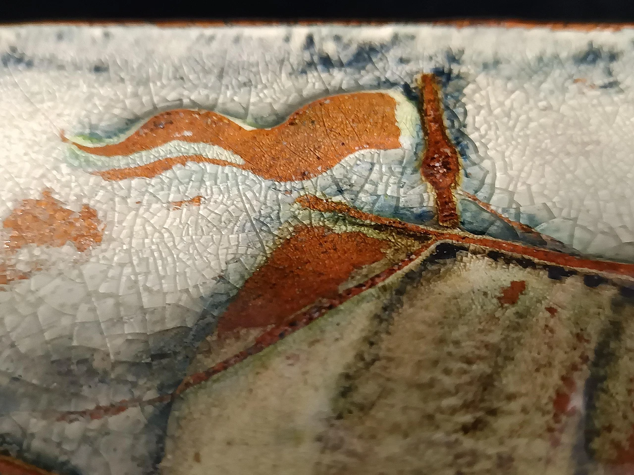 Terracotta panel by Gustav Heinkel for Majolika Karlsruhe, 1970s 5