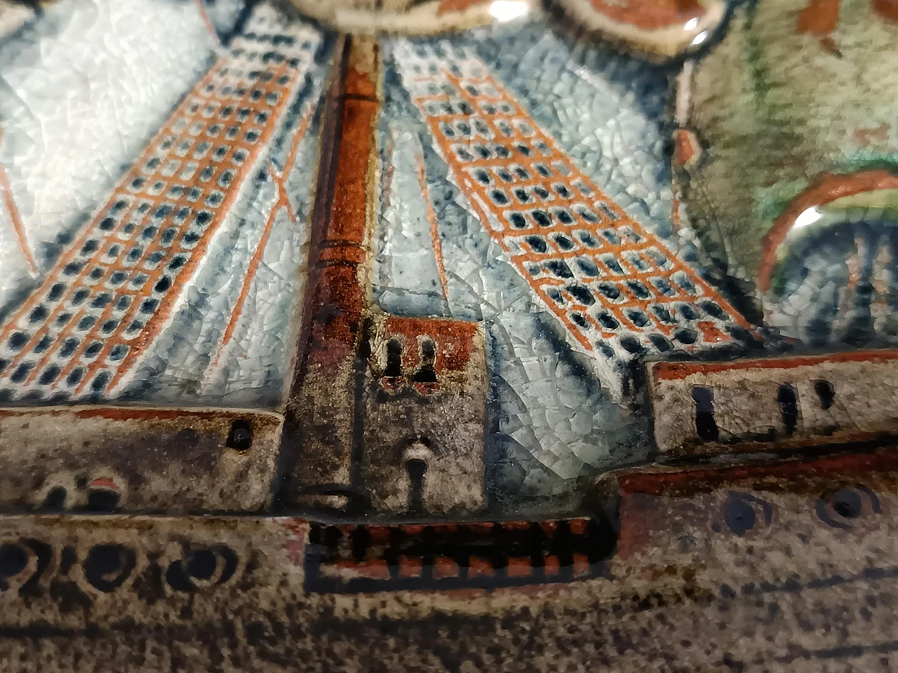 Terracotta panel by Gustav Heinkel for Majolika Karlsruhe, 1970s 6