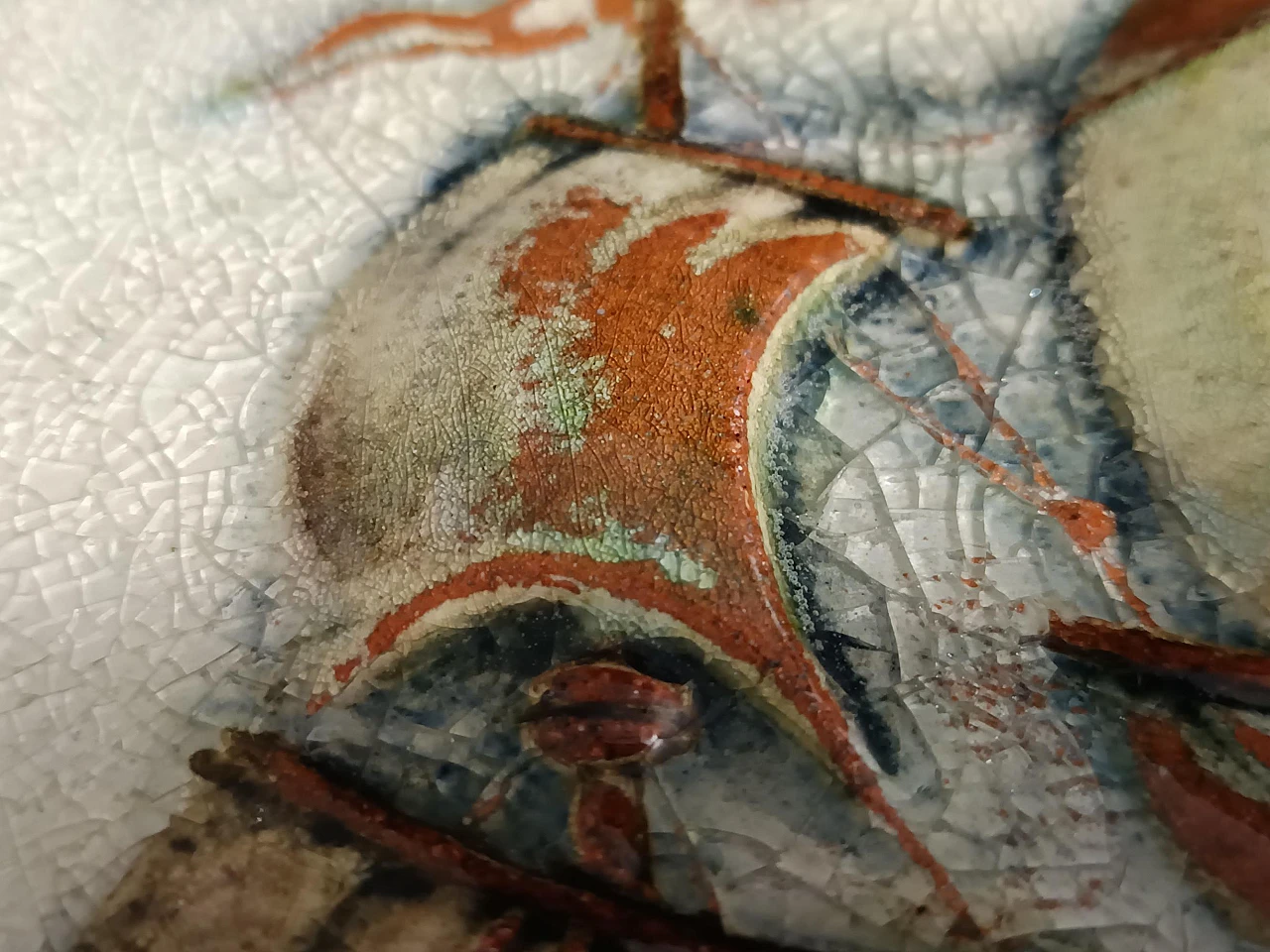 Terracotta panel by Gustav Heinkel for Majolika Karlsruhe, 1970s 9