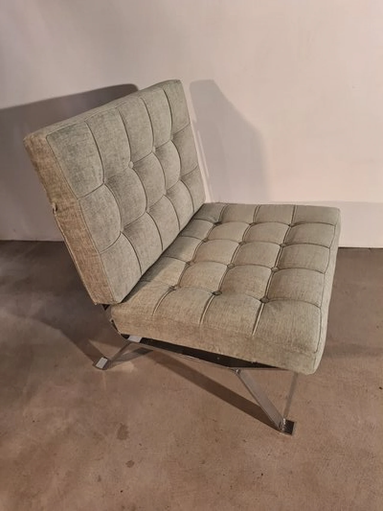 Pair of Dione green armchairs by Gastone Rinaldi for Rima, 1960s 13