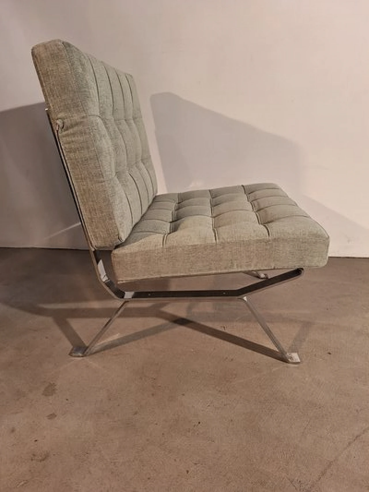 Pair of Dione green armchairs by Gastone Rinaldi for Rima, 1960s 10