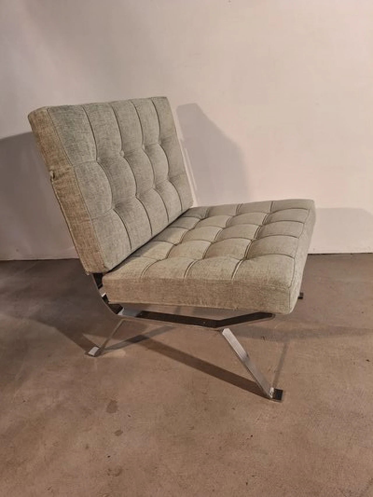 Pair of Dione green armchairs by Gastone Rinaldi for Rima, 1960s 11