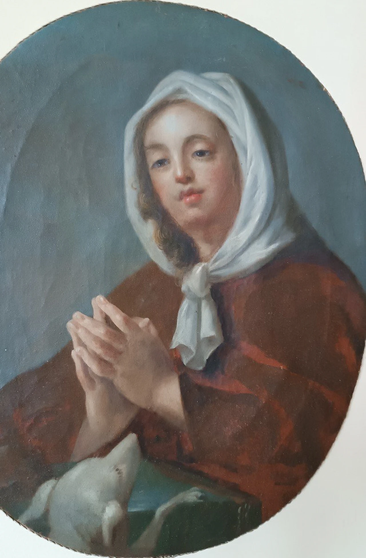 Saint Margaret of Cortona, oil painting on canvas, mid-18th century 3