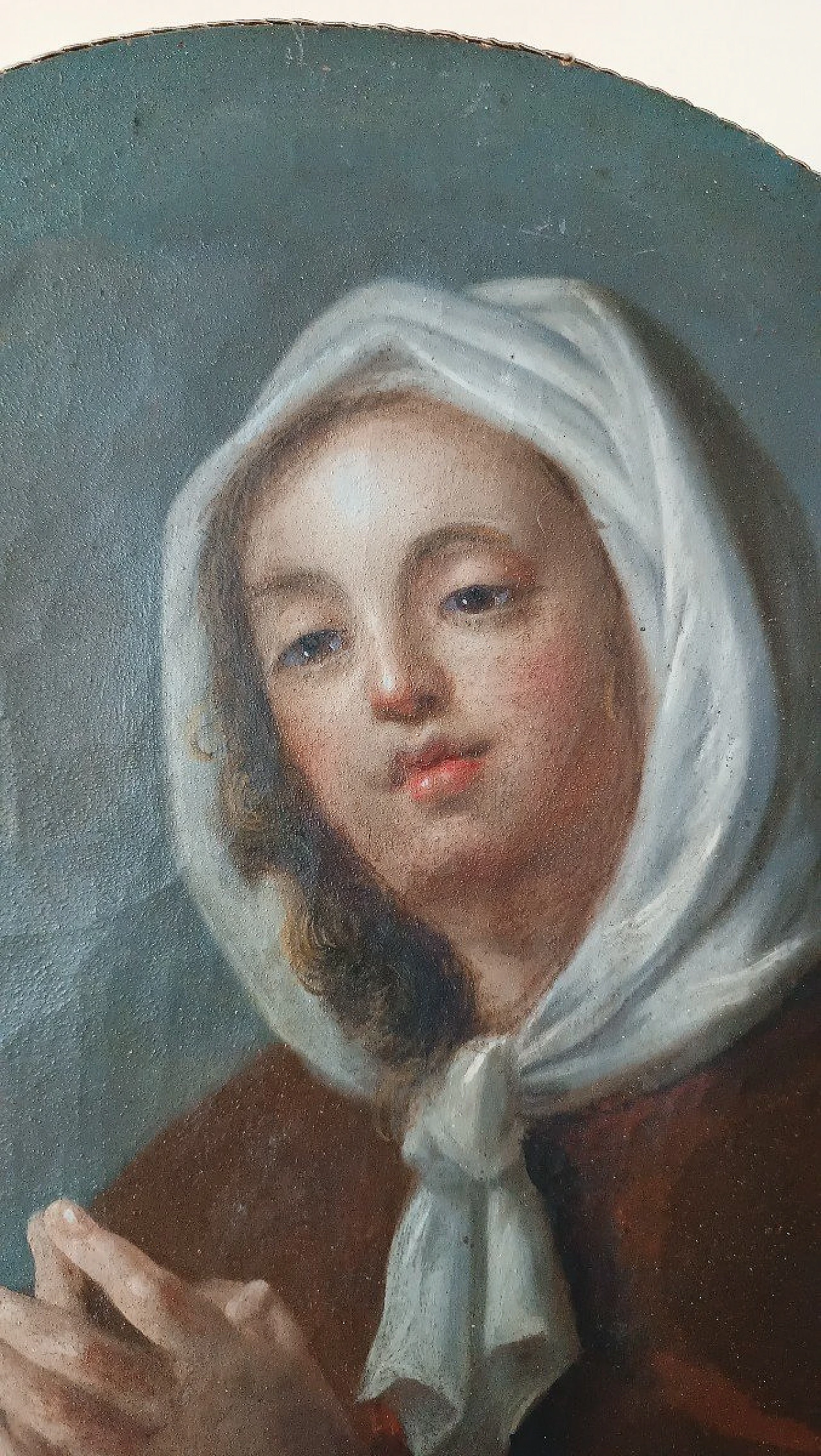 Saint Margaret of Cortona, oil painting on canvas, mid-18th century 7