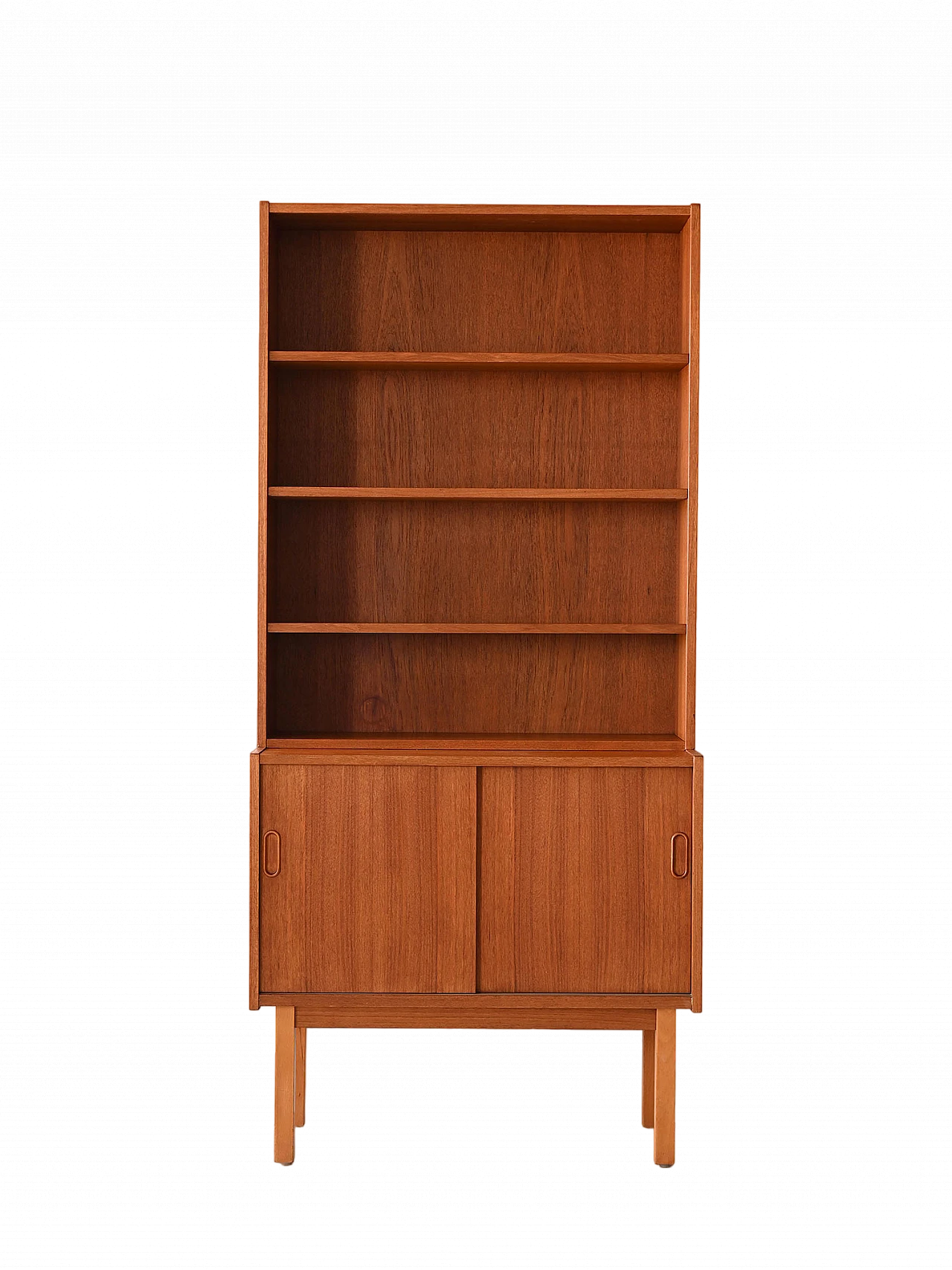 Swedish teak bookcase, 1960s 12