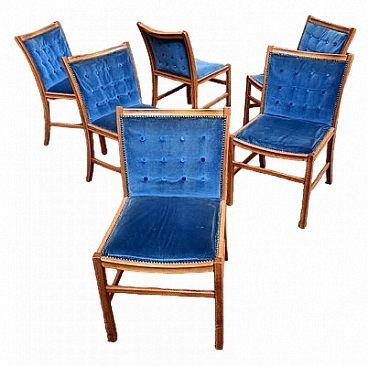 6 Chairs by Luciano Frigerio for Frigerio di Desio, 1960s