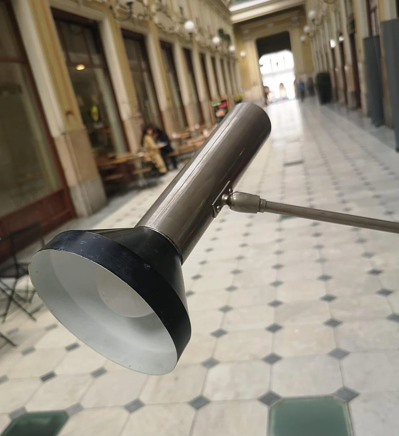 Articulated floor lamp by Omi, 1970s 3