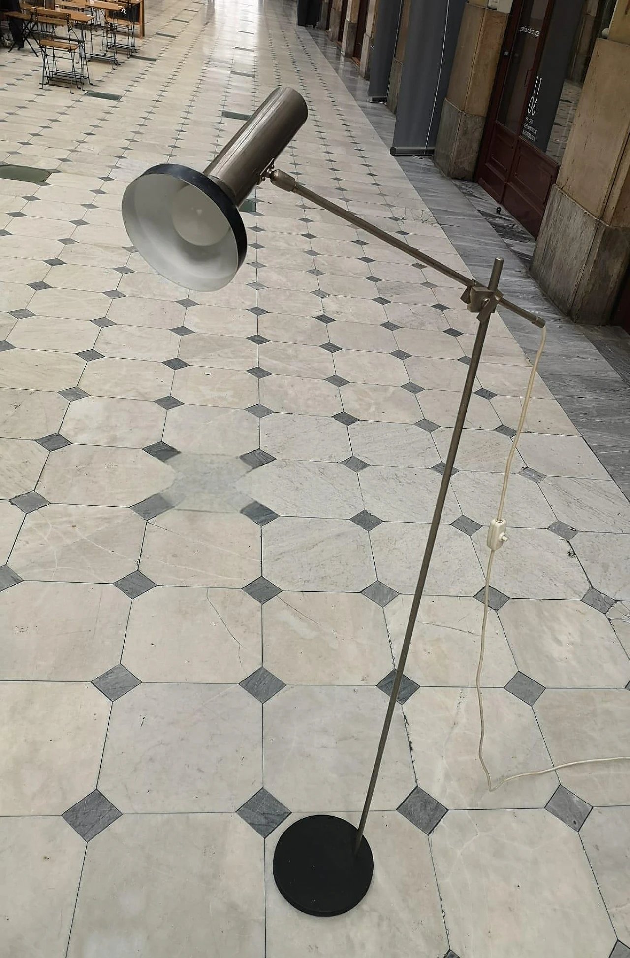 Articulated floor lamp by Omi, 1970s 9