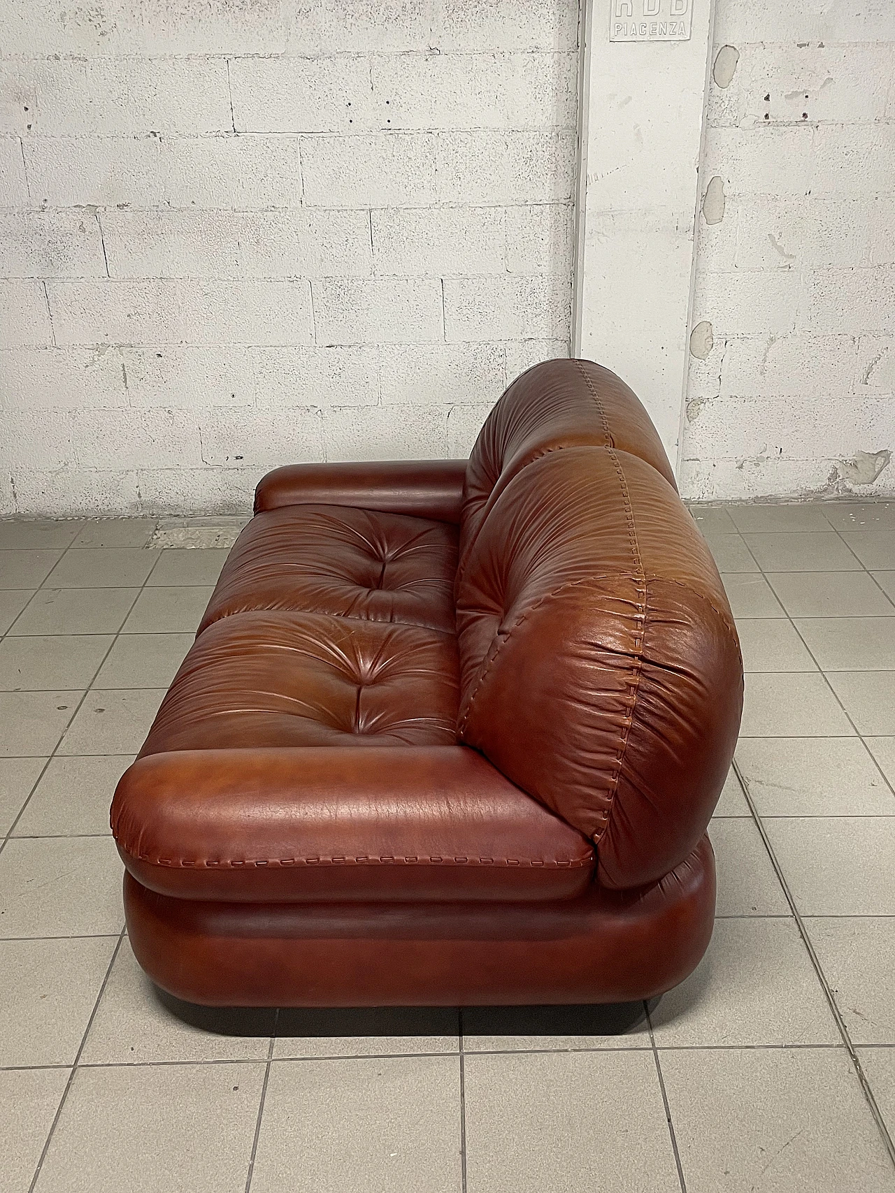 Sapporo two-seater sofa by Mobil Girgi, 1970s 7