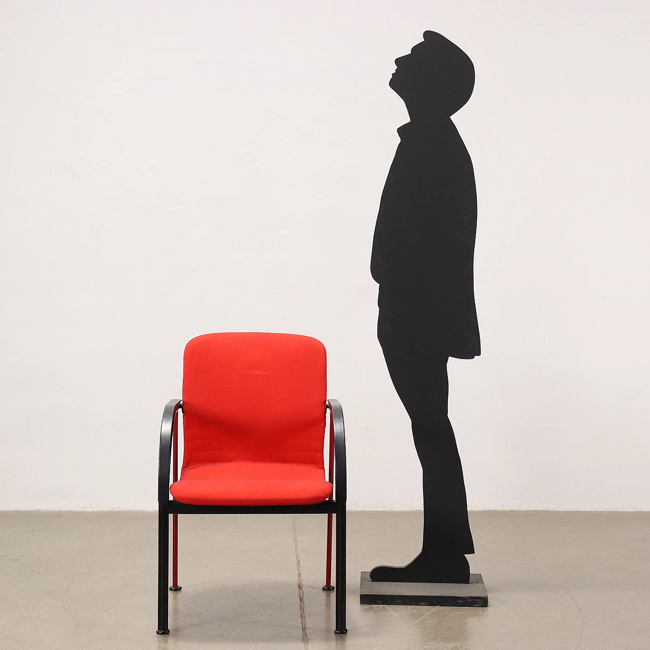 Pair of chairs with reclining backrest by Arflex, 1980s 2